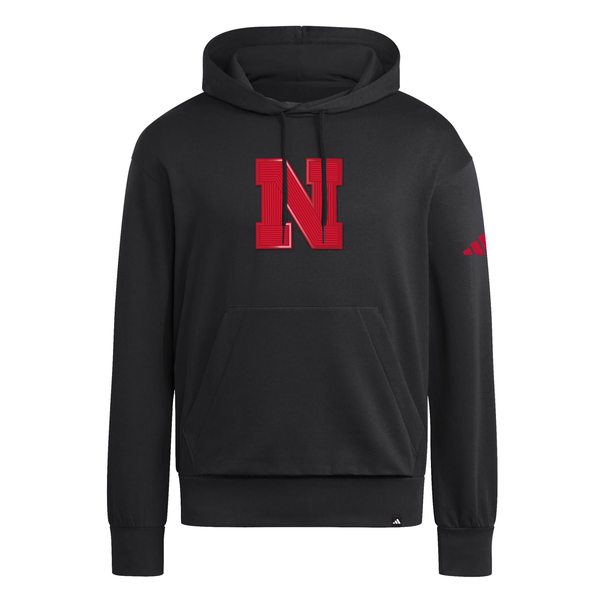 adidas Adult Nebraska Cornhuskers Our Red Burns Brighter Hoodie