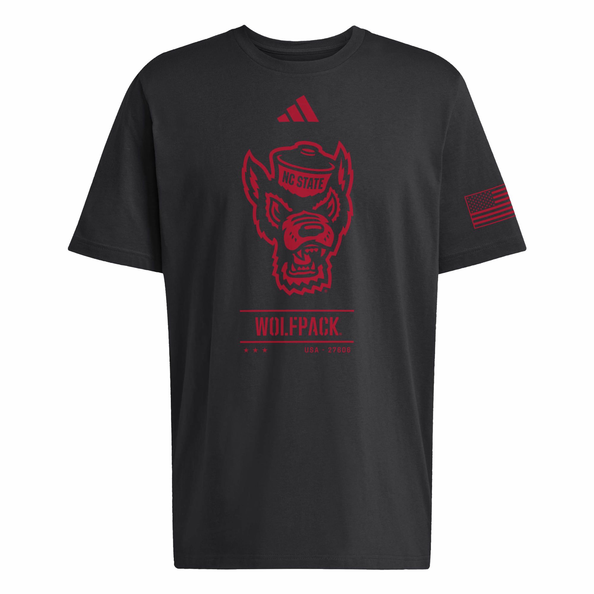 adidas Adult NC State Wolfpack Honor and Support T-Shirt