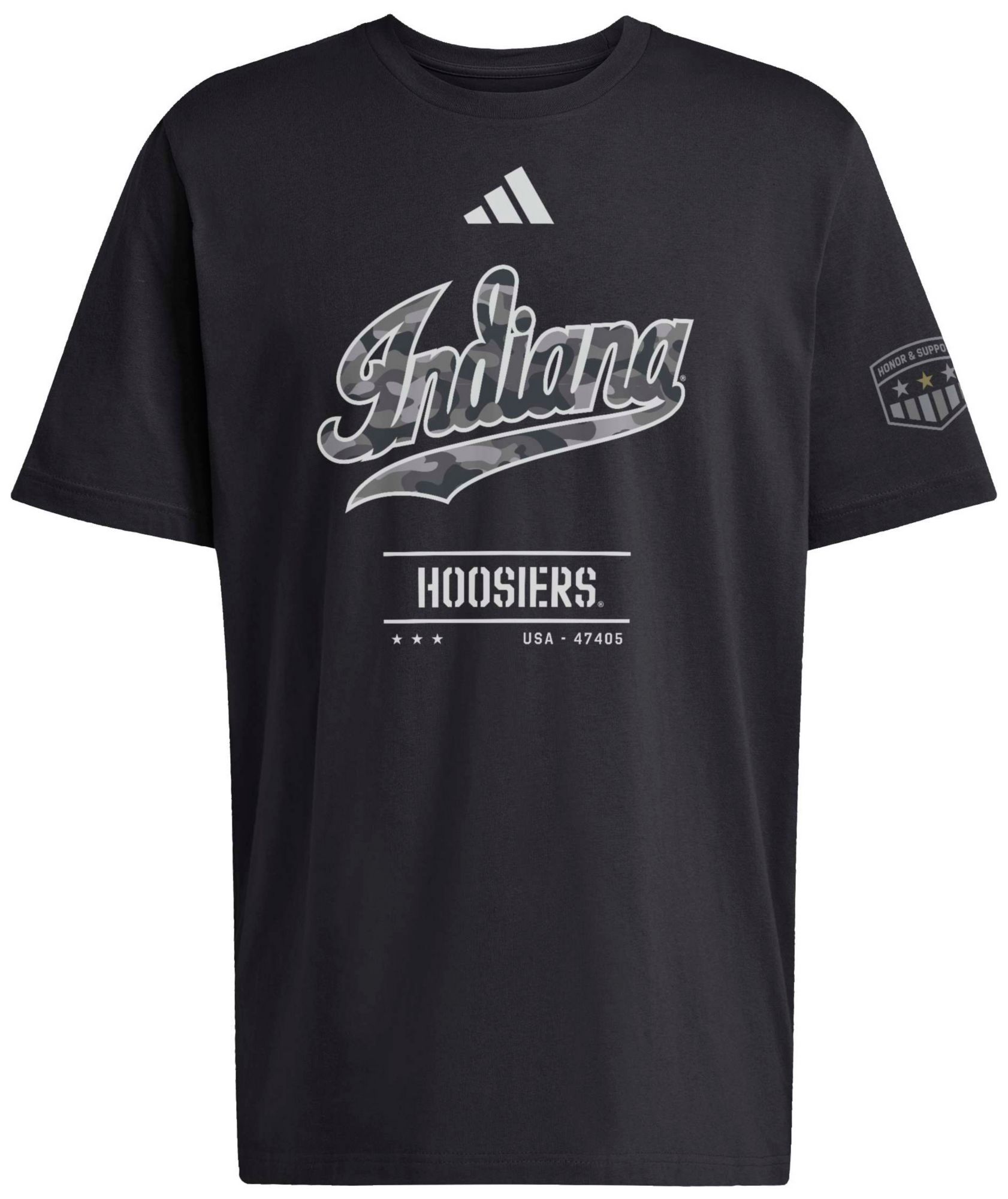 adidas Adult Indiana Hoosiers 2026 Honor and Support T-Shirt