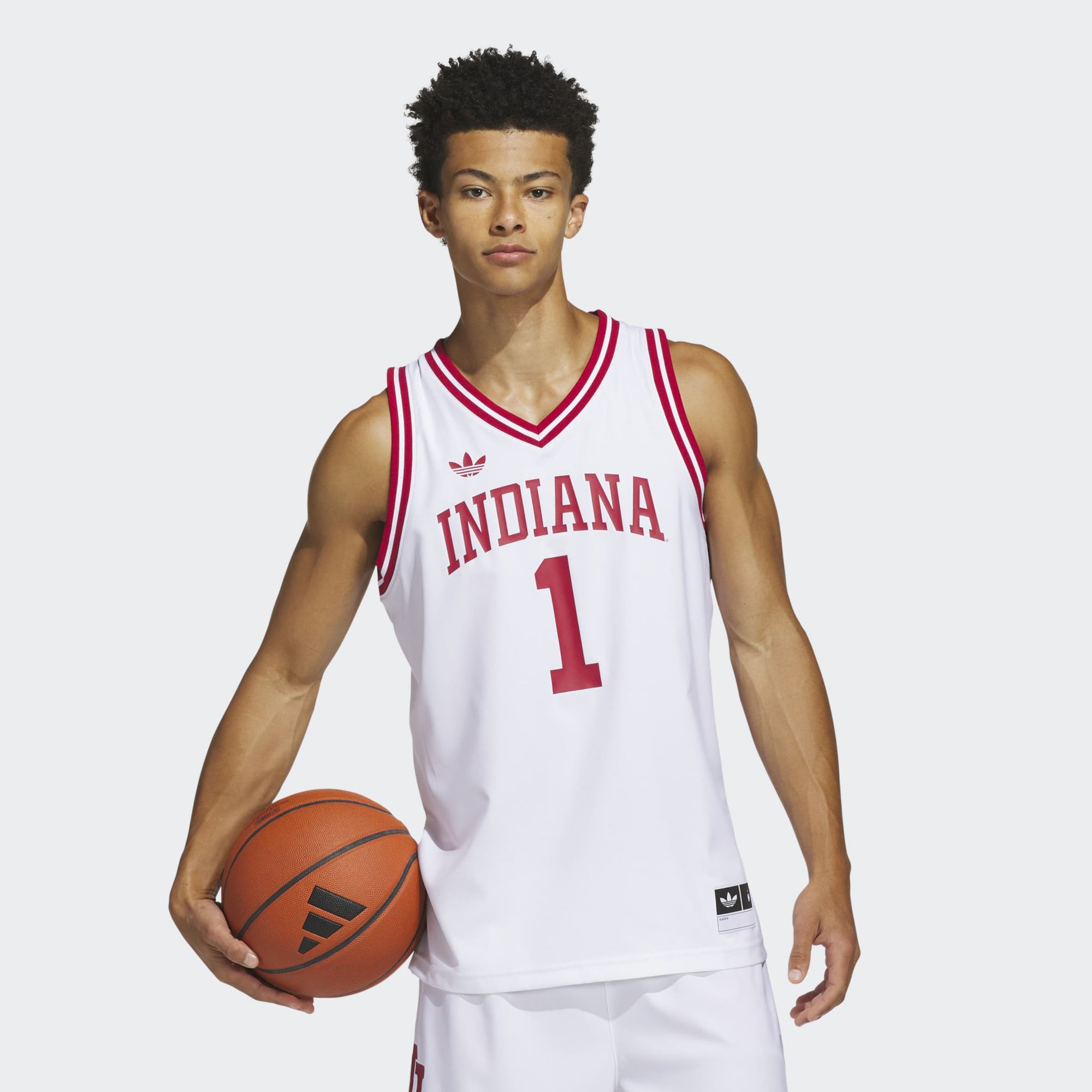 adidas Adult Indiana Hoosiers Home Replica Basketball Jersey