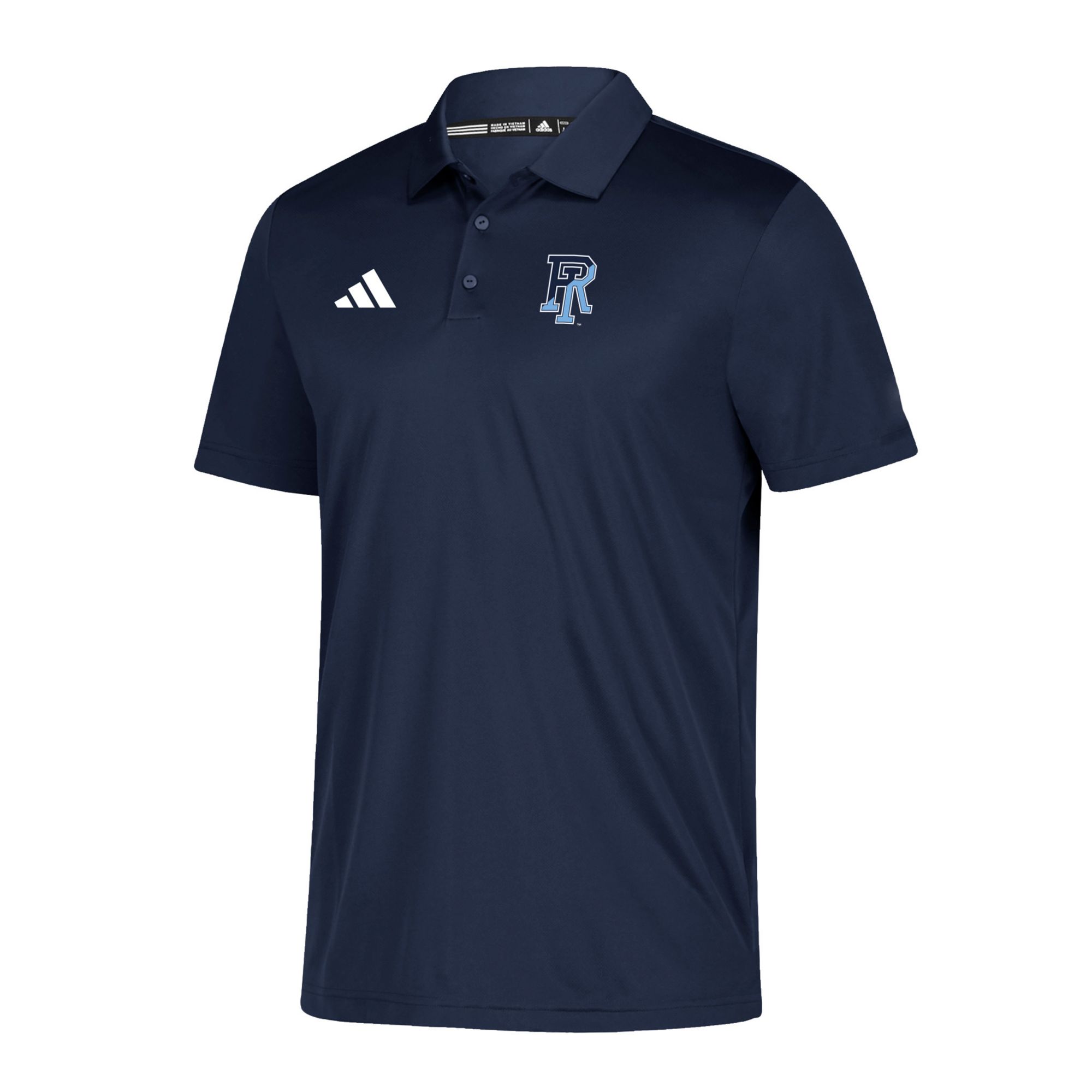 adidas Men's Rhode Island Rams Navy Grind Polo
