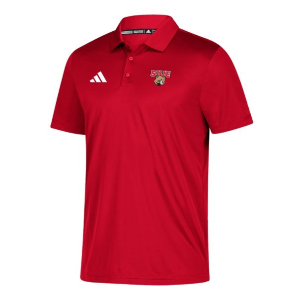adidas Men's SIU  Edwardsville Cougars Red Grind Polo