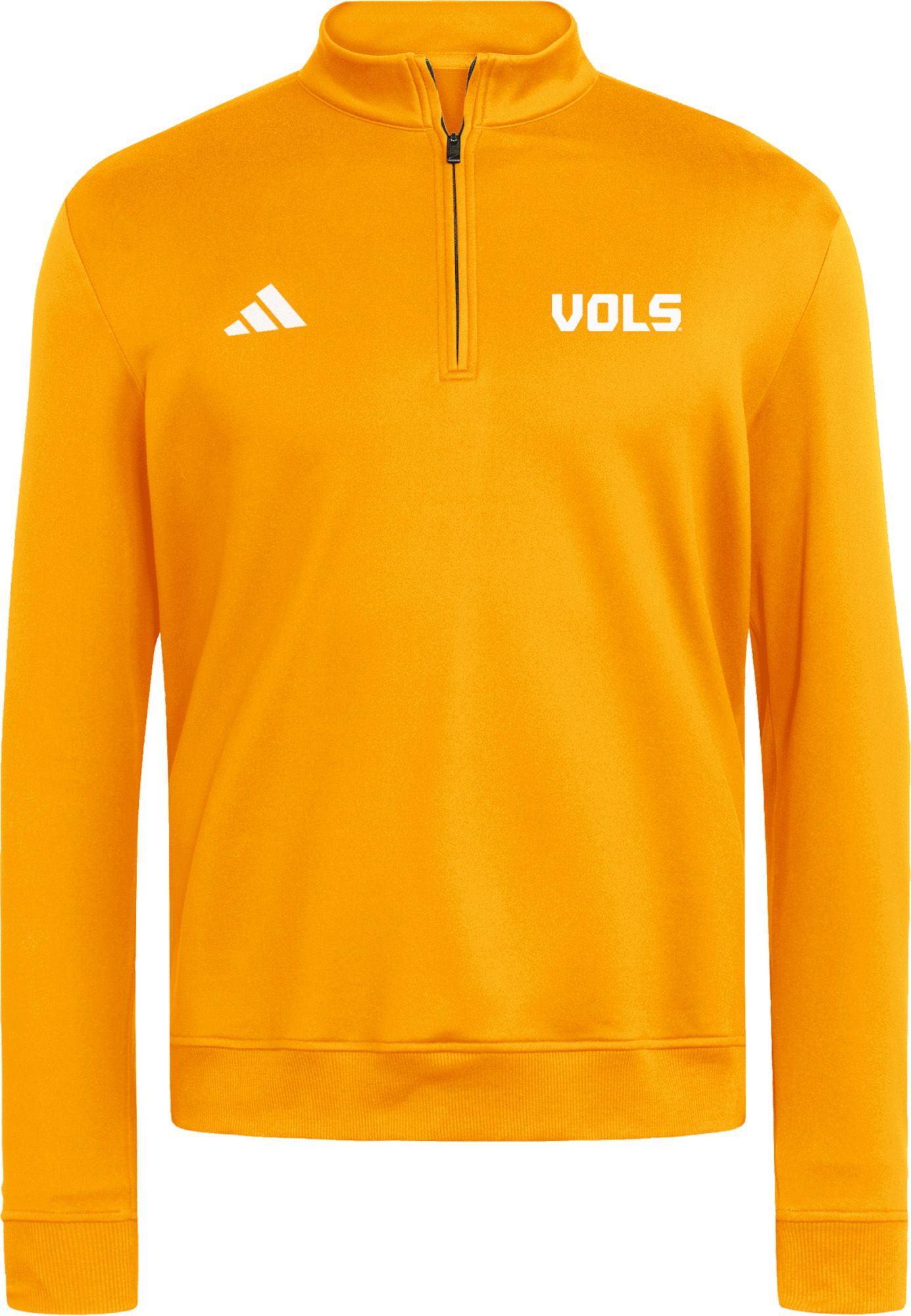 adidas Adult Tennessee Volunteers Woven Bright Orange 1/4 Zip Pullover