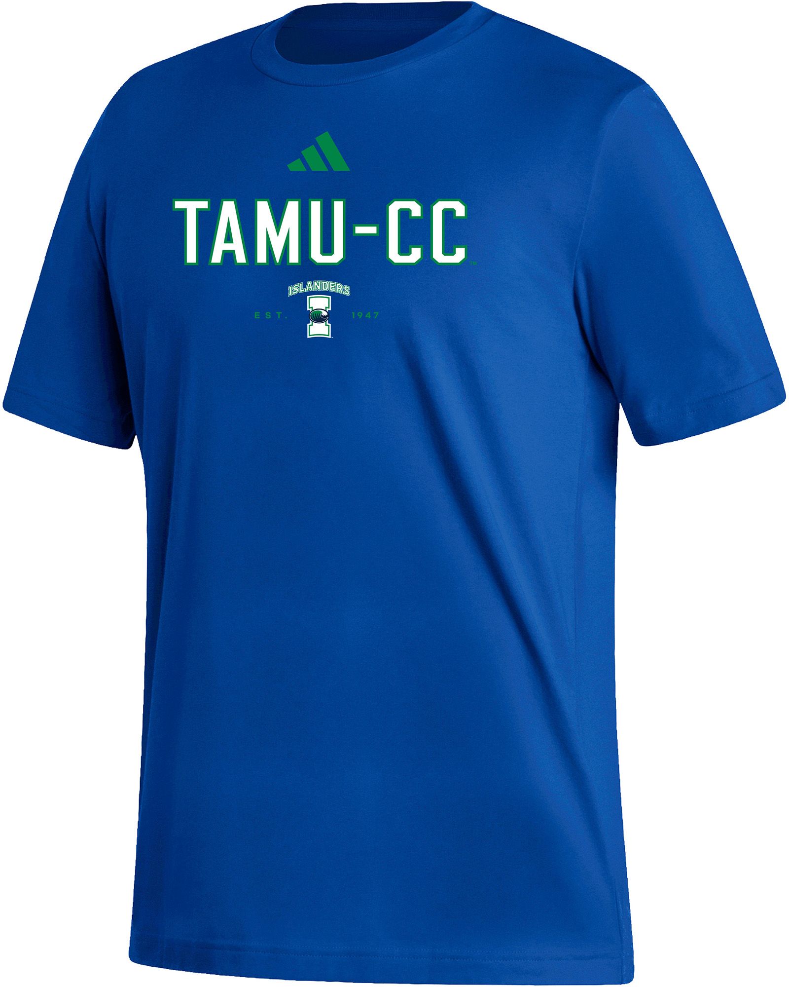 adidas Men's Texas A&M -Corpus Christi Islanders Royal Fresh T-Shirt