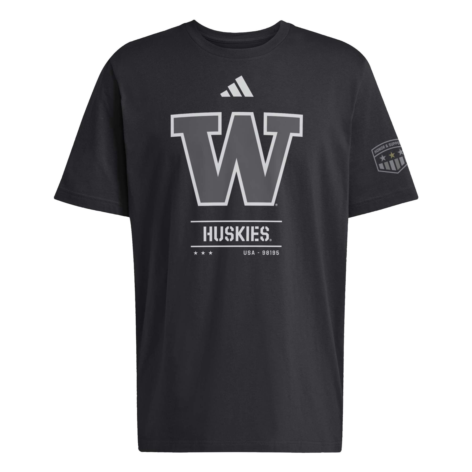 adidas Adult Washington Huskies 2026 Honor and Support T-Shirt