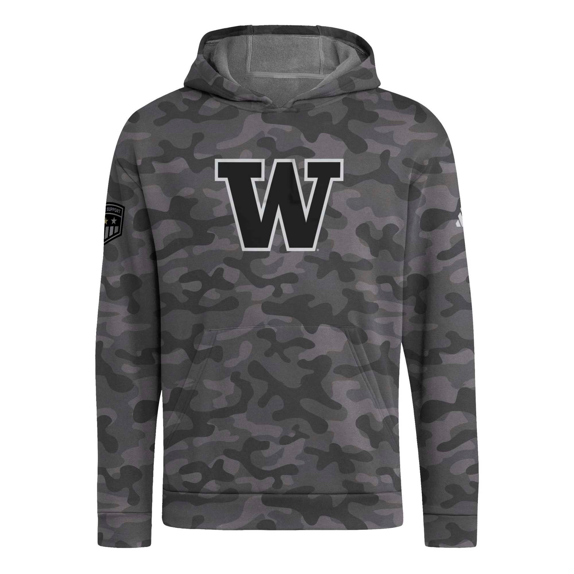 adidas Adult Washington Huskies 2026 Honor and Support Hoodie