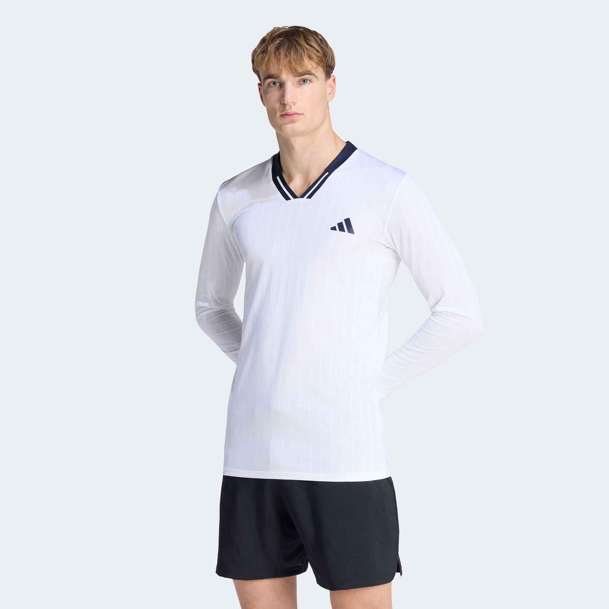 adidas Men's Climacool Long Sleeve Tennis Shirt