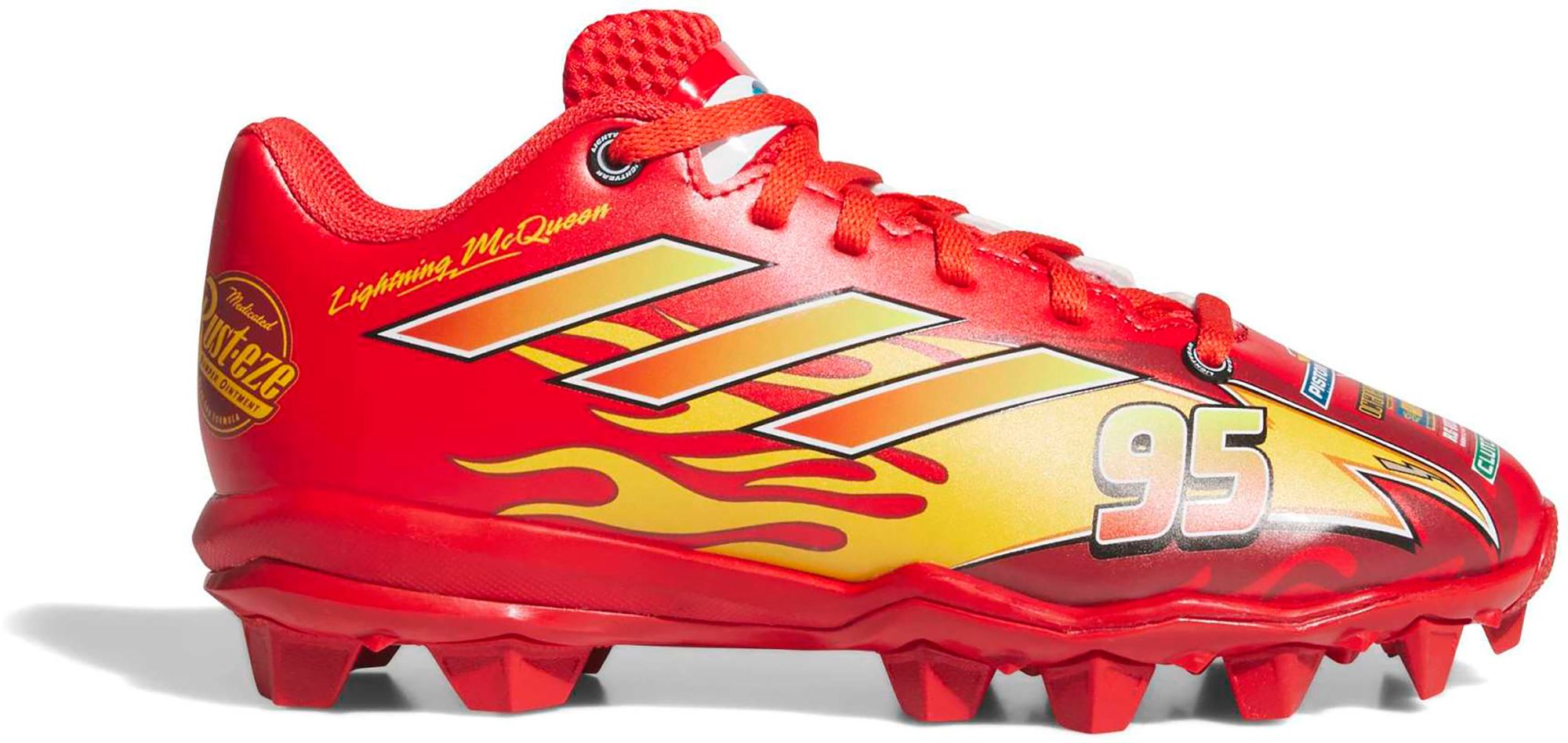 adidas x Pixar Cars Kids' adizero Impact 2.0 Lightning McQueen RM Baseball Cleats