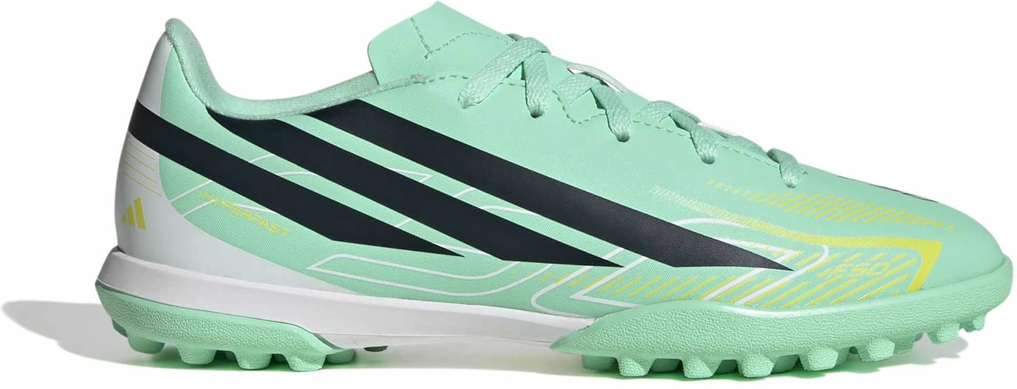 adidas Kids' F50 Hyperfast Club Turf Soccer Cleats