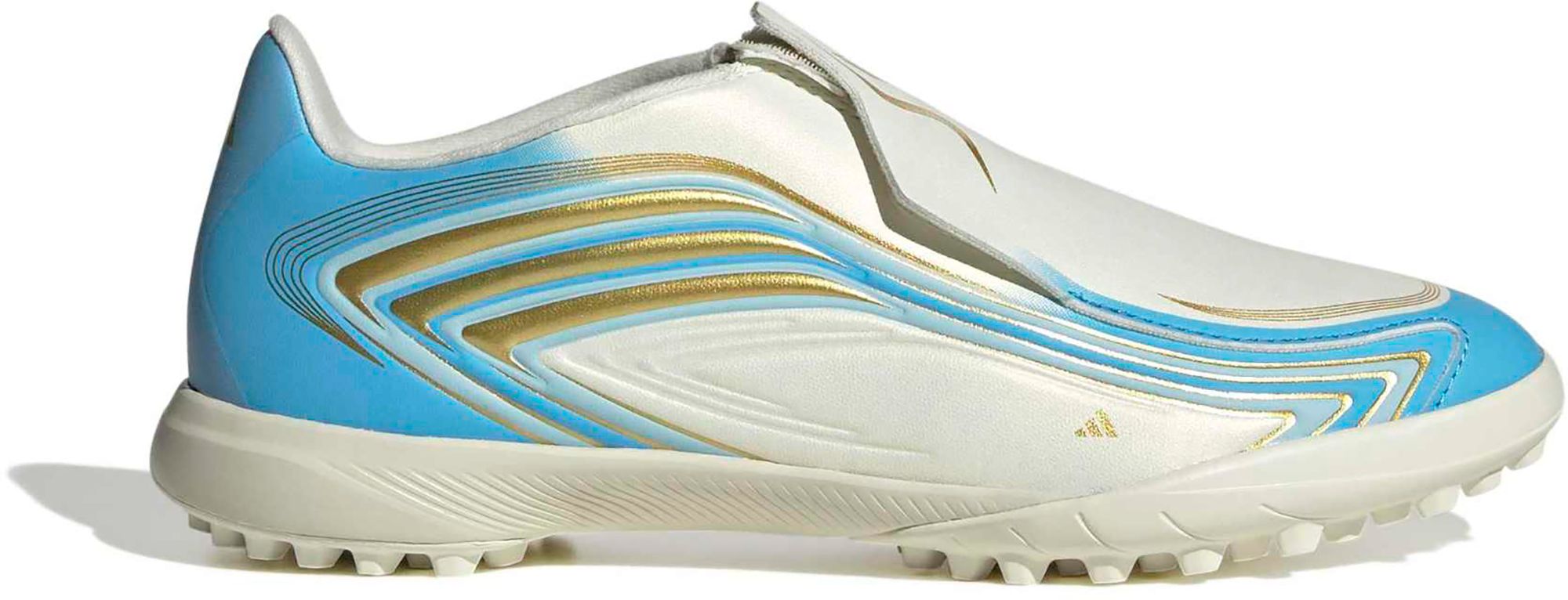 adidas Kids' F50 Messi League Laceless Turf Soccer Cleats