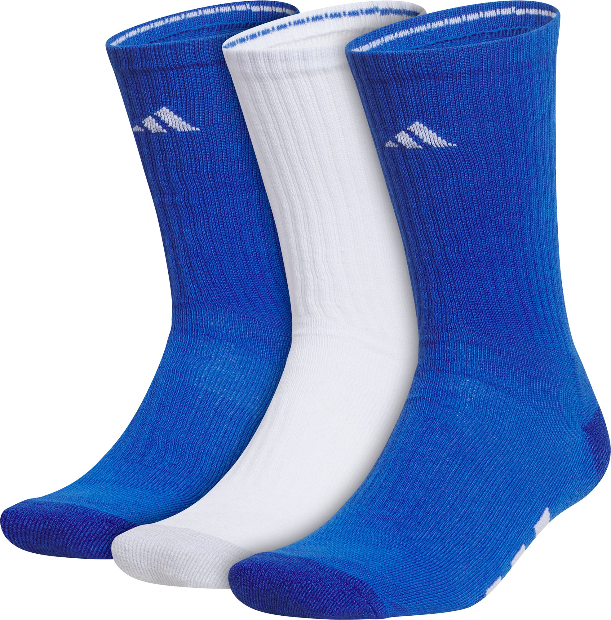 adidas Unisex BAA Graphic Cushioned 3-Pack Crew