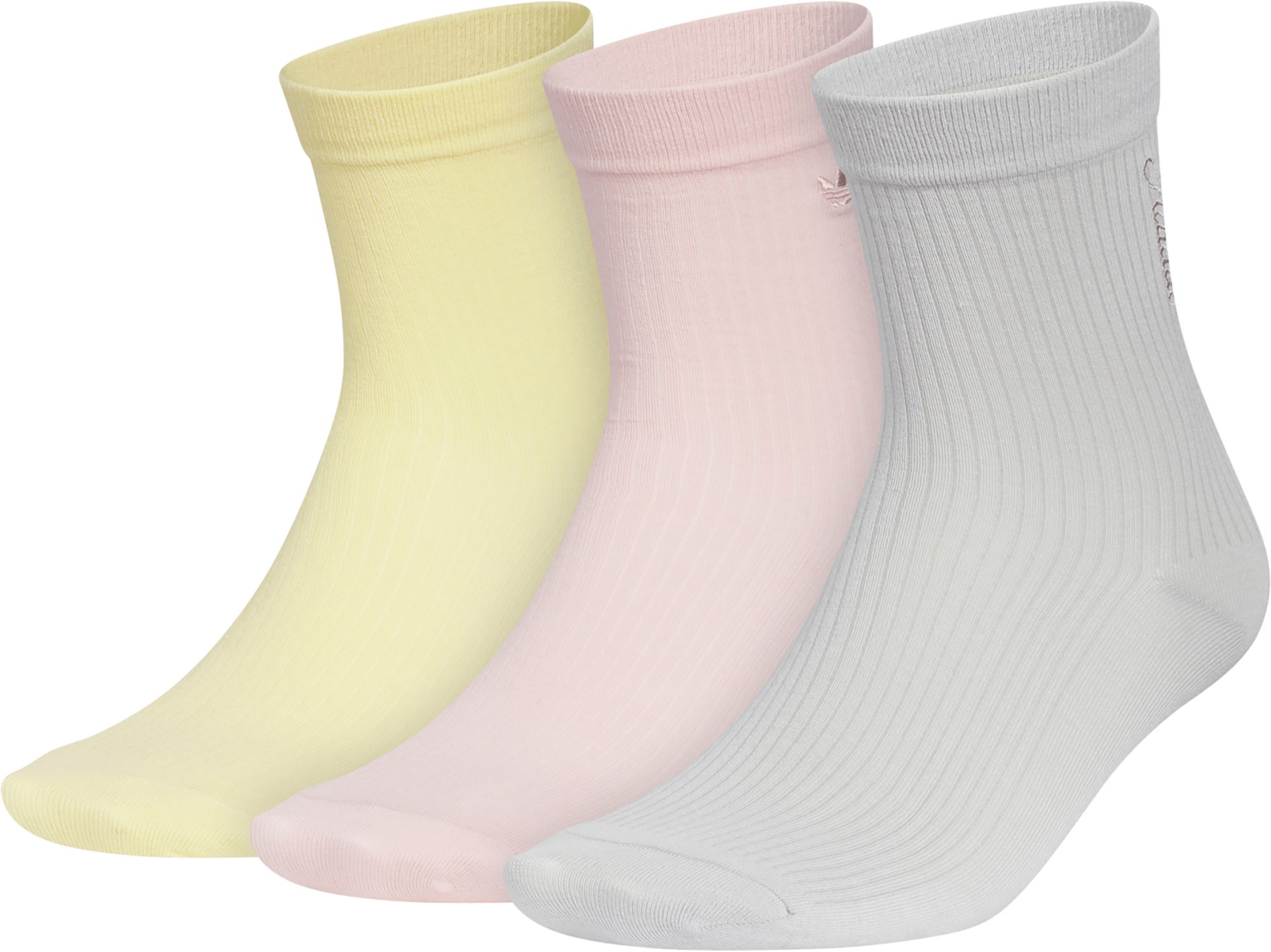 adidas Originals Unisex Signature High Quarter Socks - 3 Pack