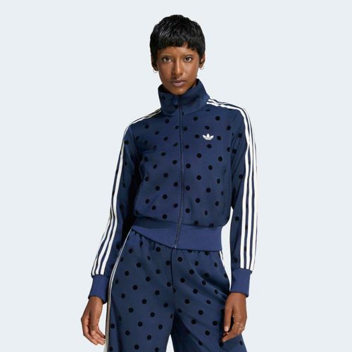 adidas Originals Women's Satin Polka Dots Track Top