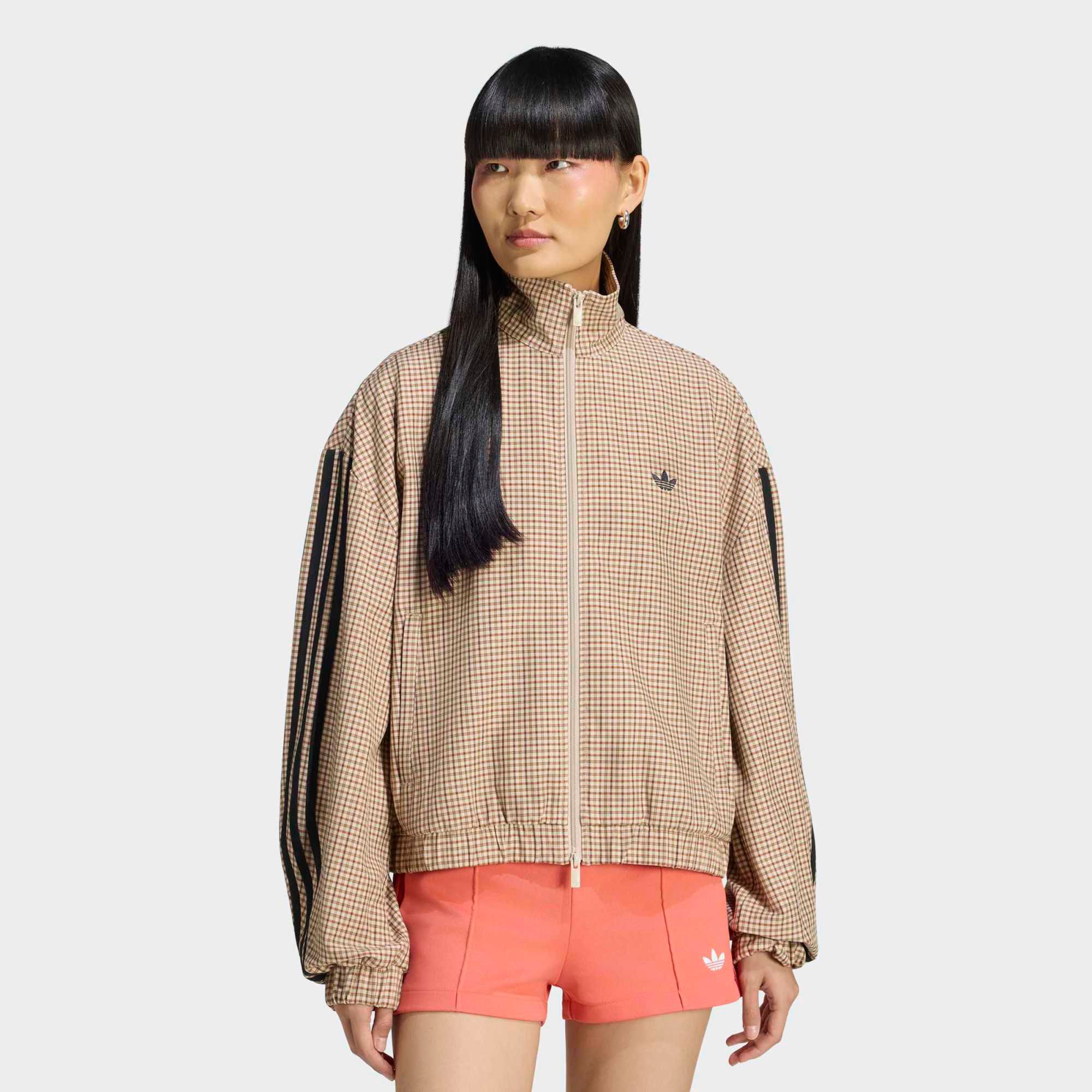 adidas Originals Women's Checks Track Top