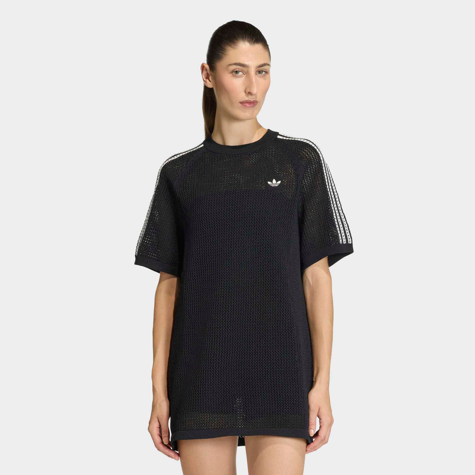 adidas Originals Women's Knitted Crochet Dress