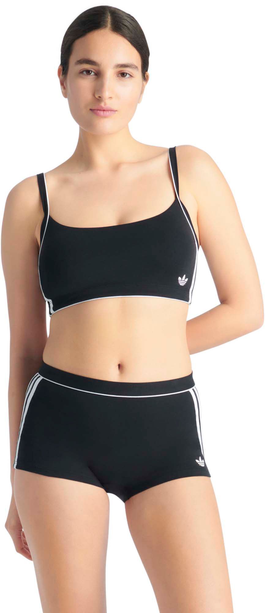 adidas Originals Women's Adicolor Comfort Flex Cotton Scoop Bralette