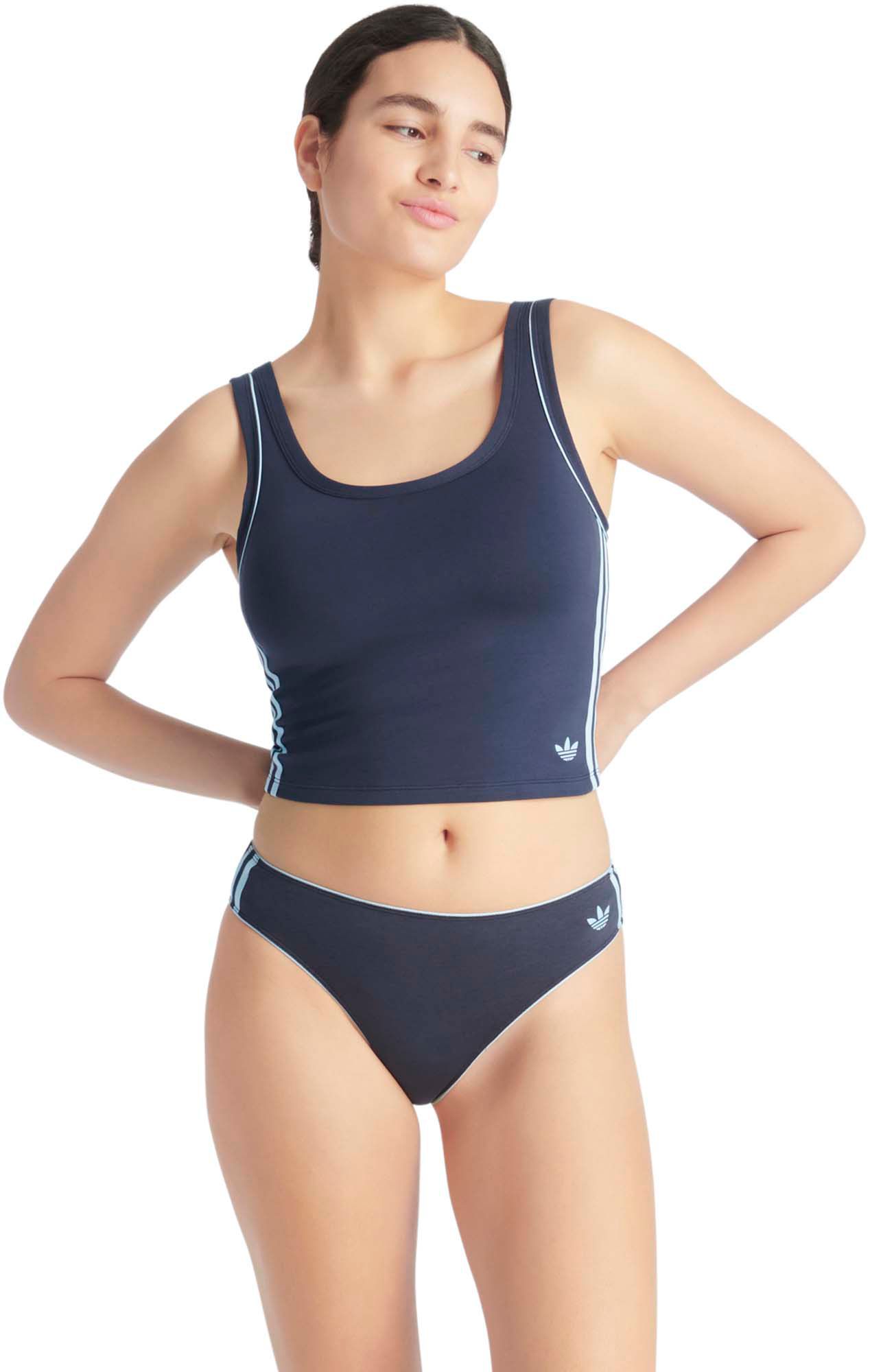 adidas Originals Women's Adicolor Comfort Flex Cotton Thong