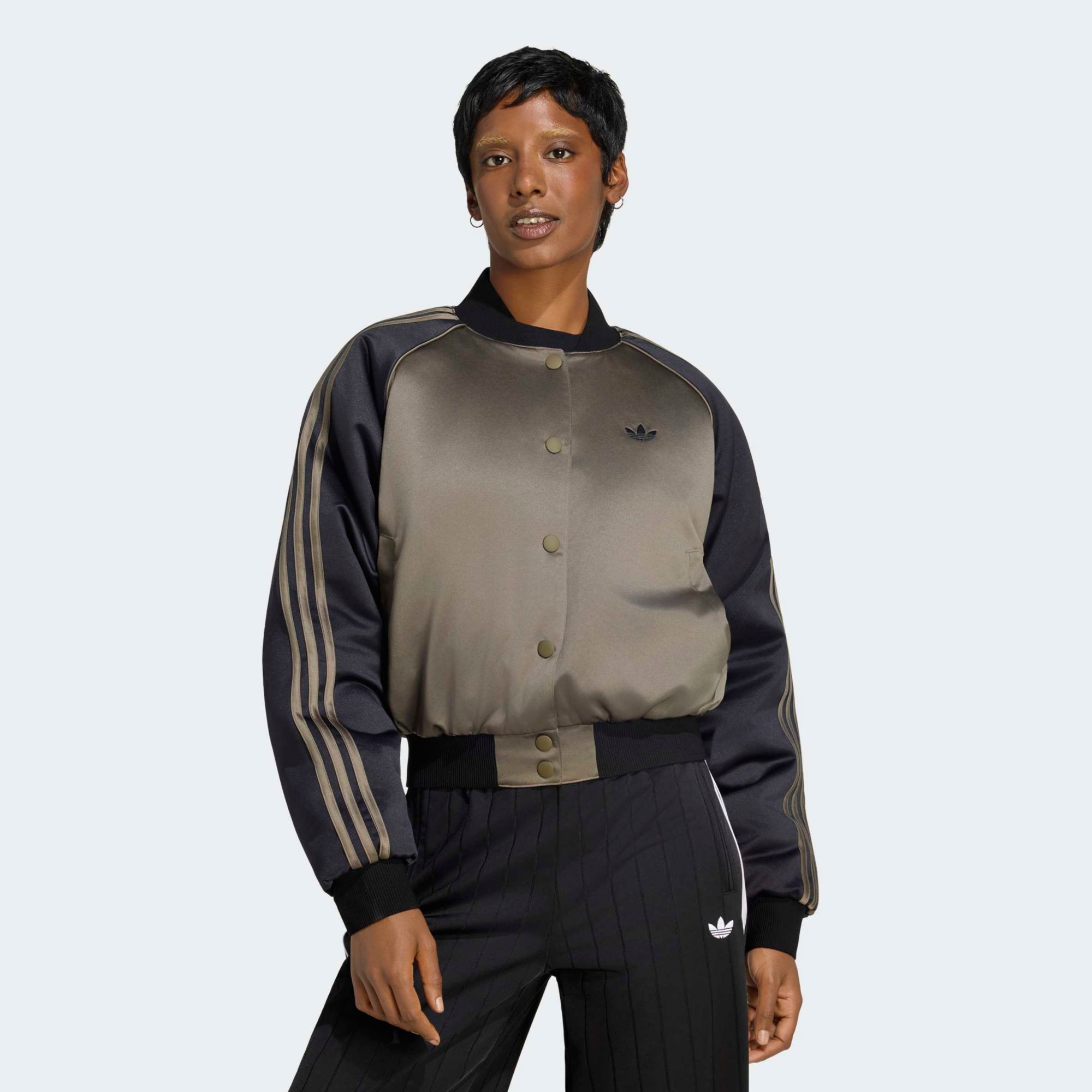 adidas Originals Women's Satin SST Bomber Jacket