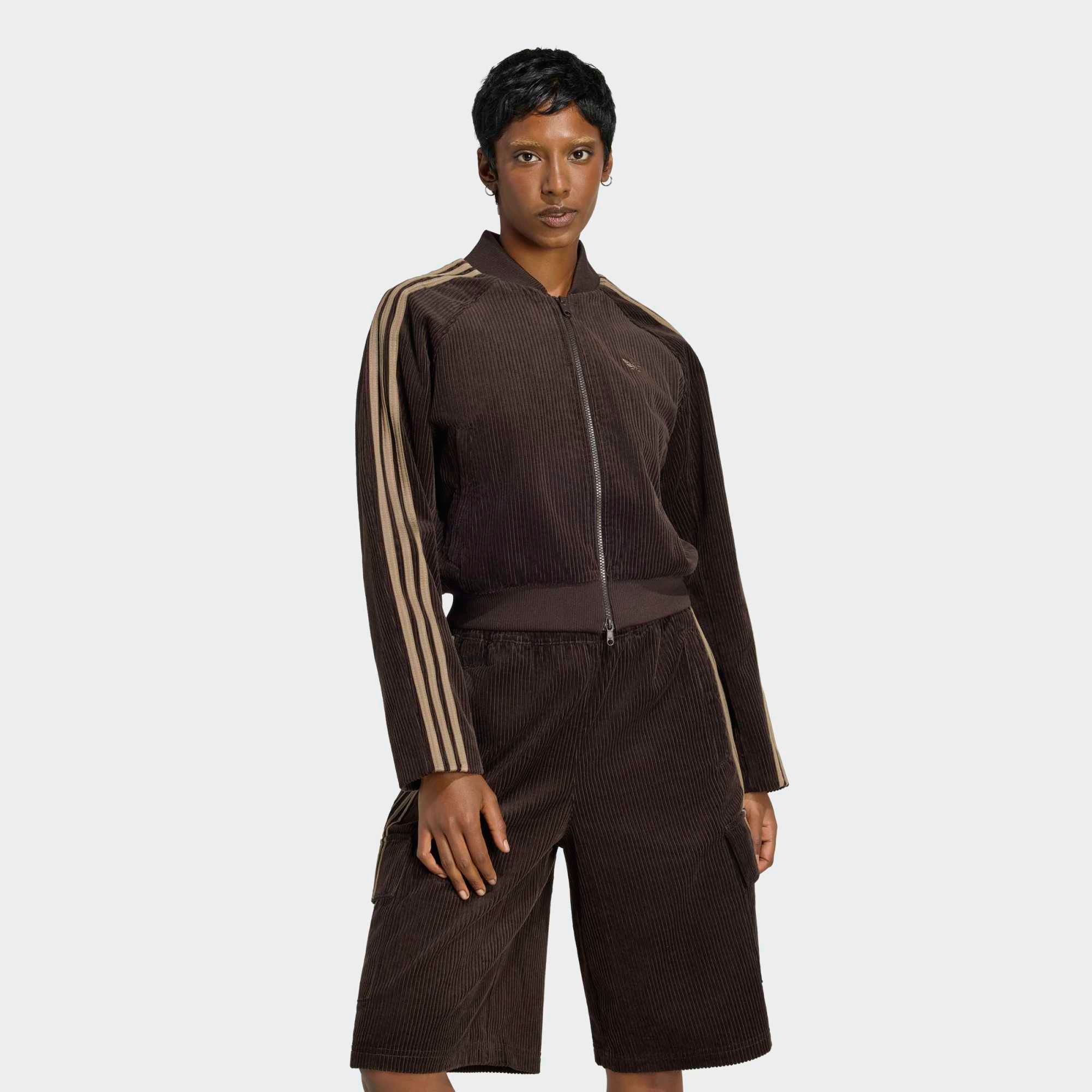 adidas Originals Women's Corduroy Track Top
