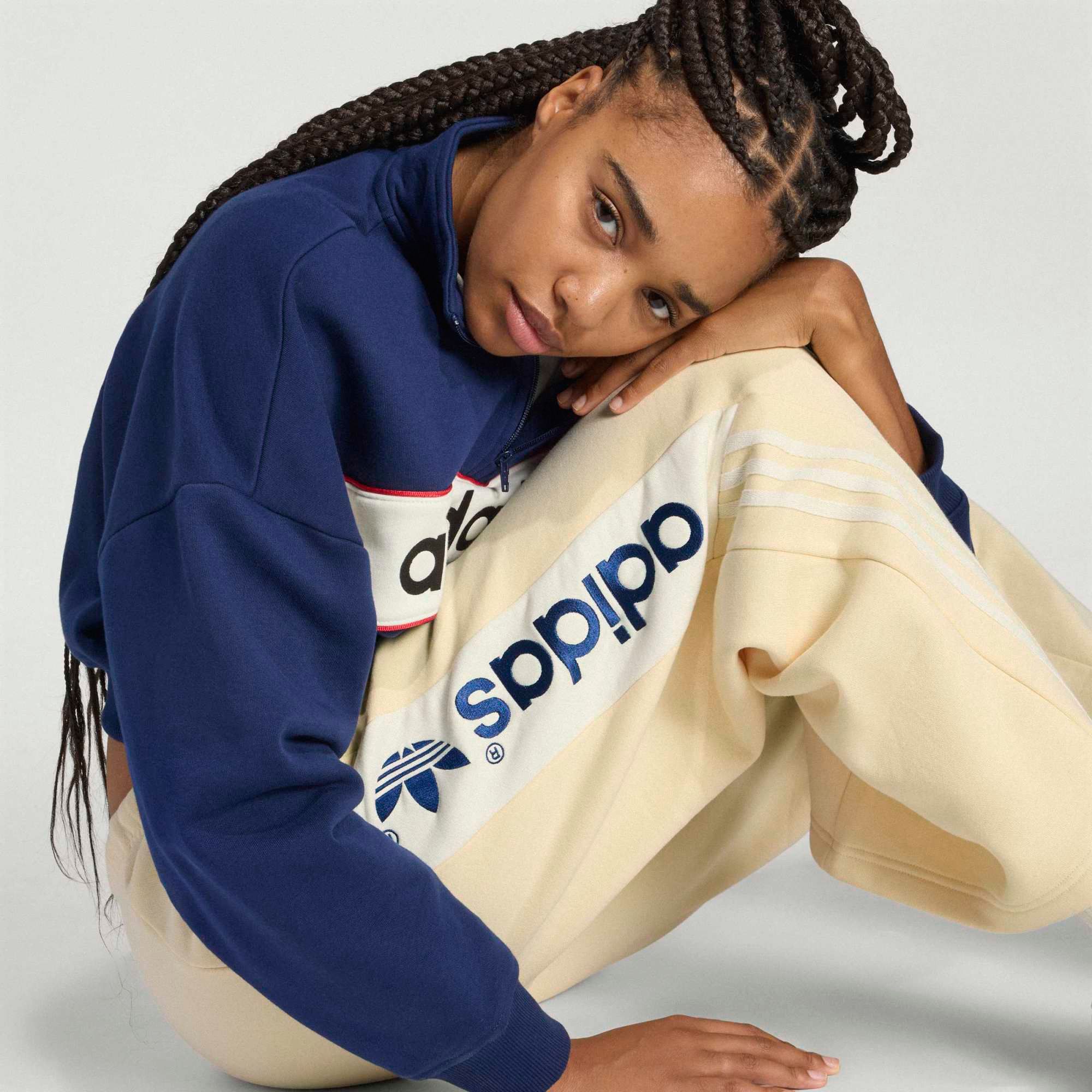 adidas Originals Women's adiSignature NY Wide Leg Sweatpants