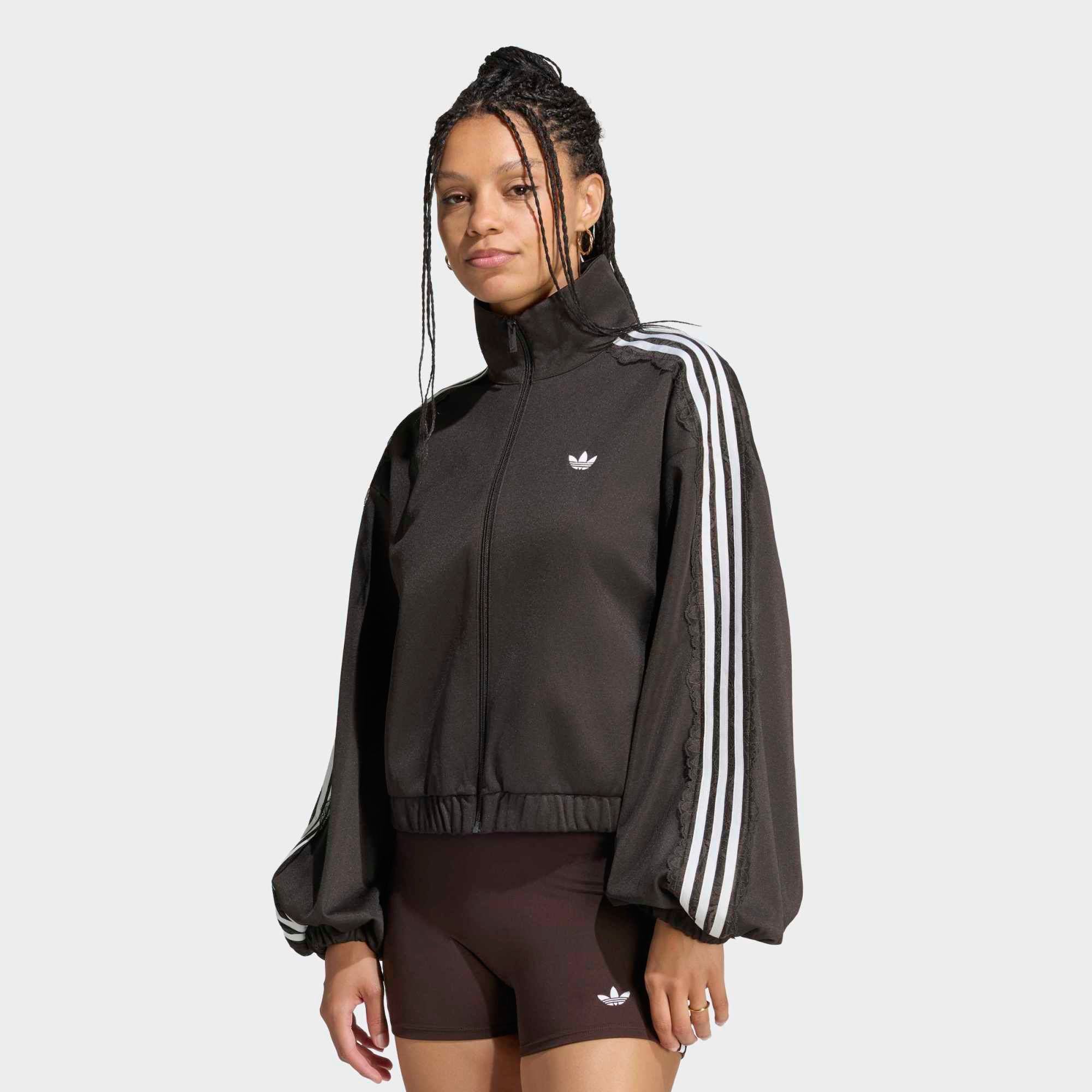 adidas Originals Women's Lace Oversized Archive Track Top
