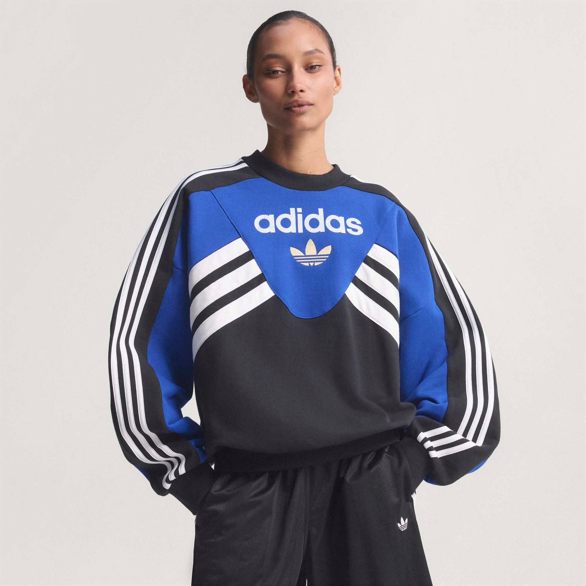 adidas Originals Women's Argentina Crew Cutline Sweatshirt
