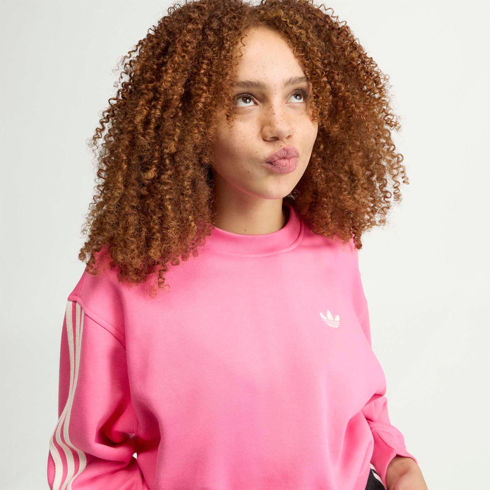 adidas Originals Women's adiSignature 3 Stripes Crewneck Sweatshirt