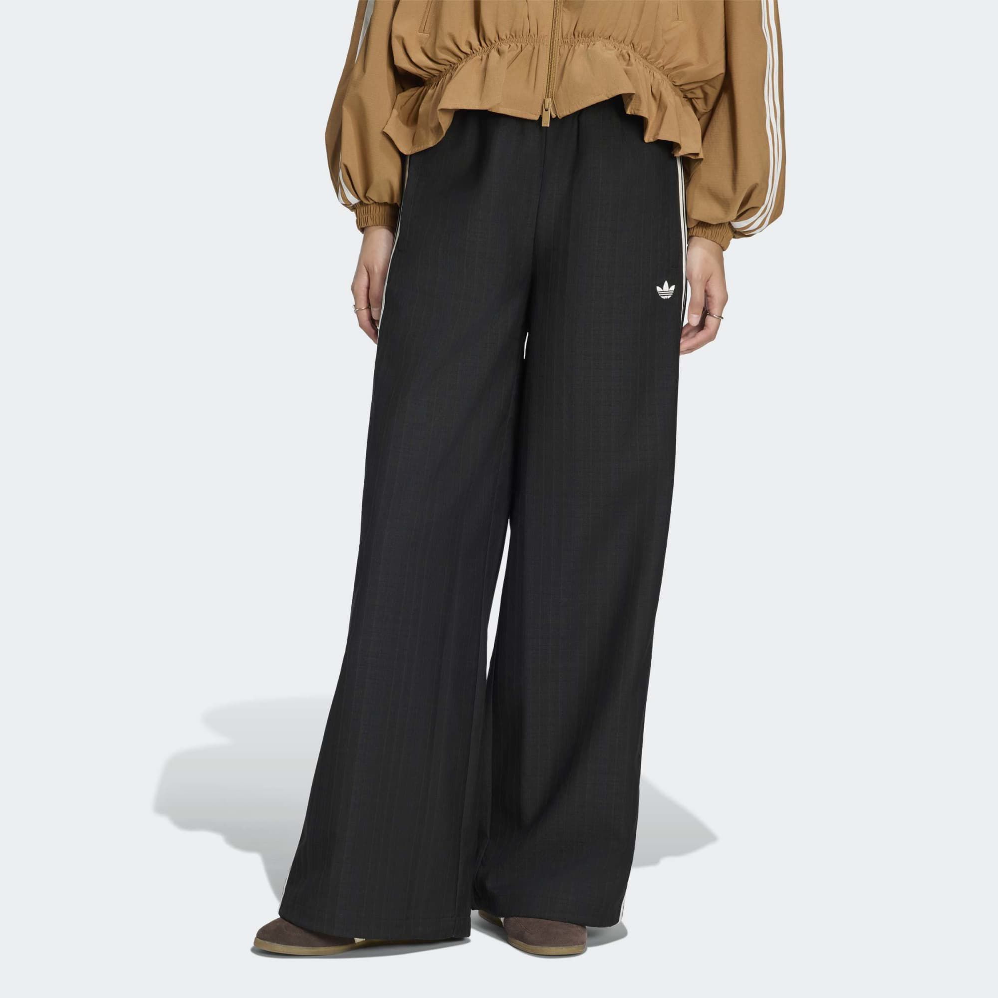 adidas Originals Women's Loose Check Track Pants