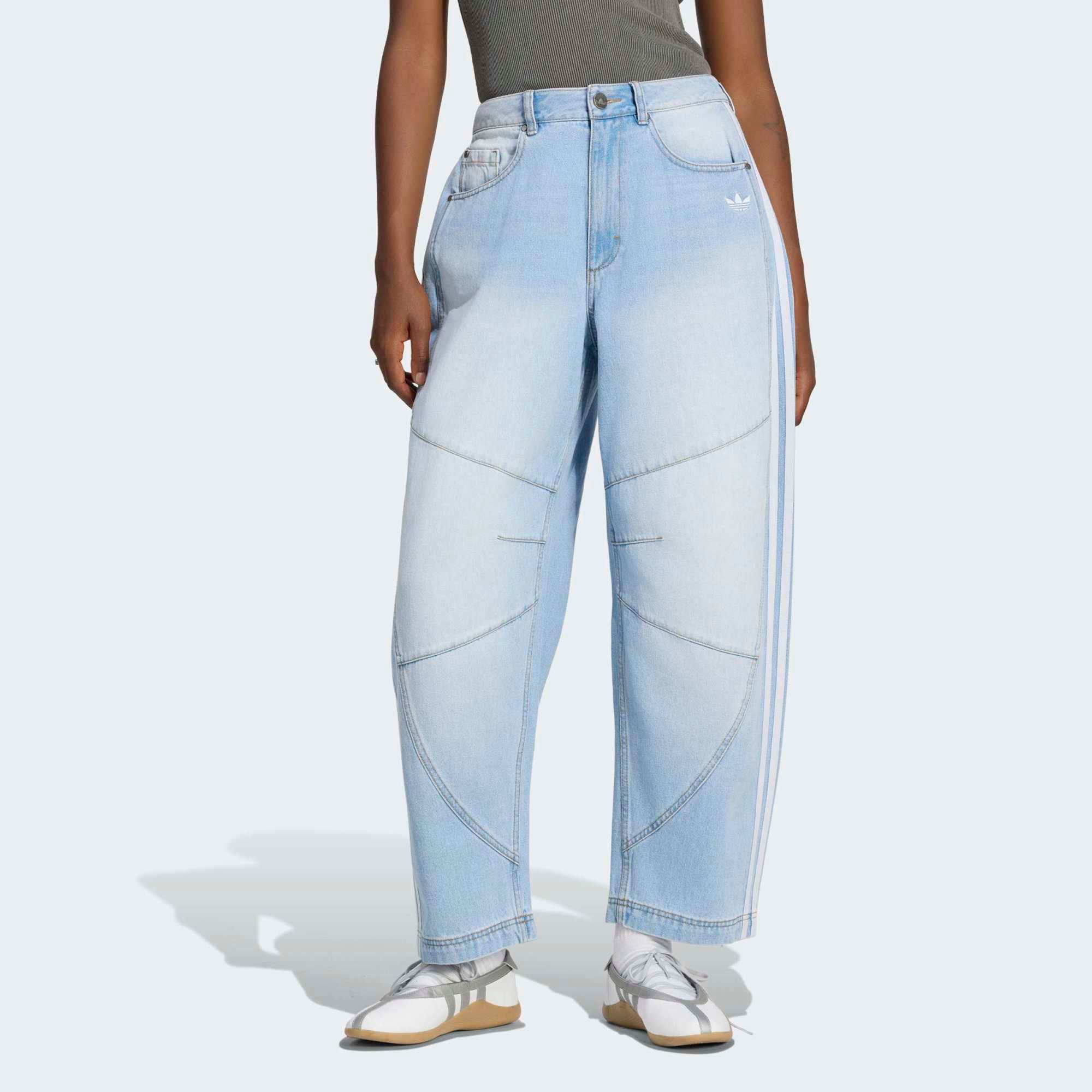 adidas Originals Women's Denim Barrel Pants