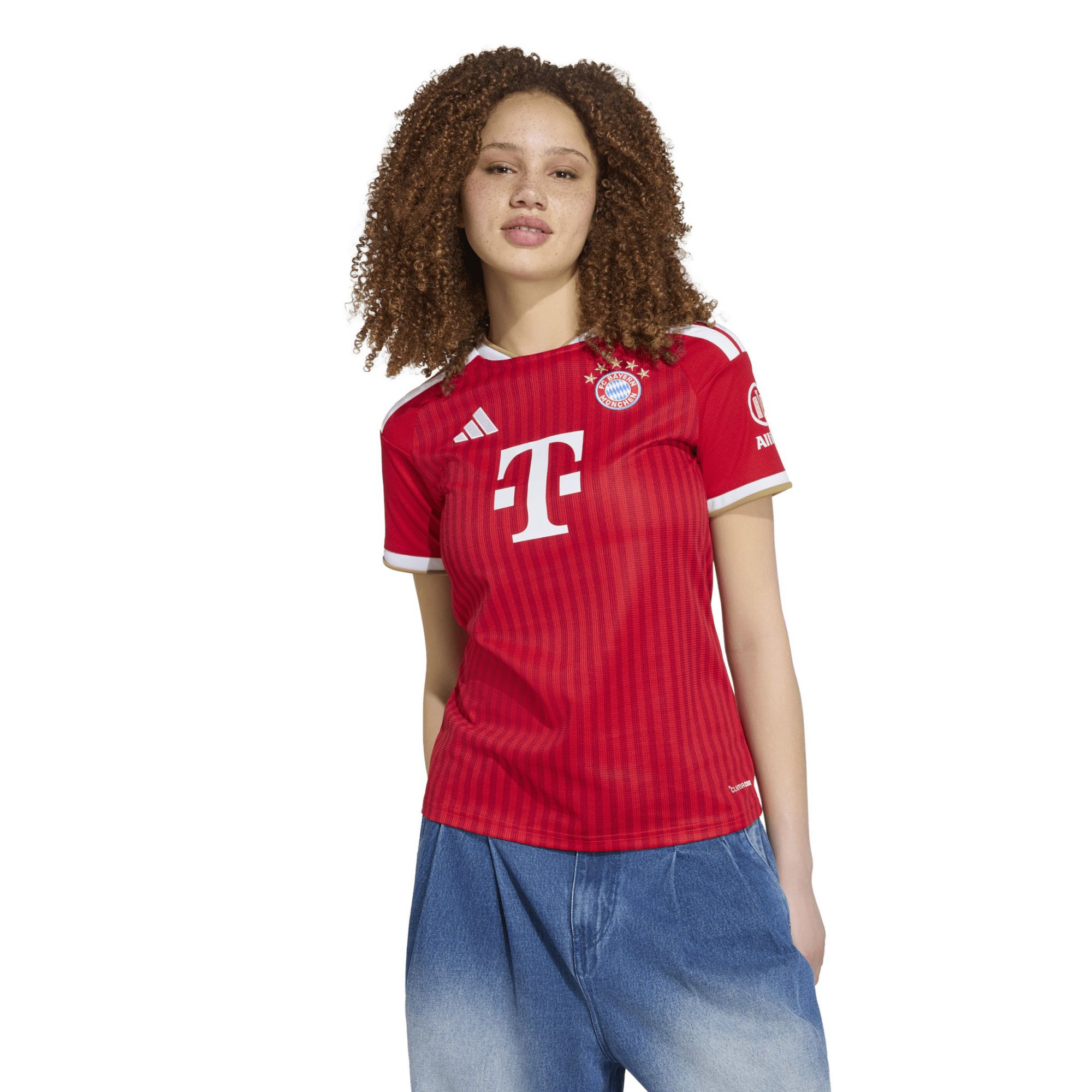 adidas Women's Bayern Munich Red 2026 Home Replica Jersey