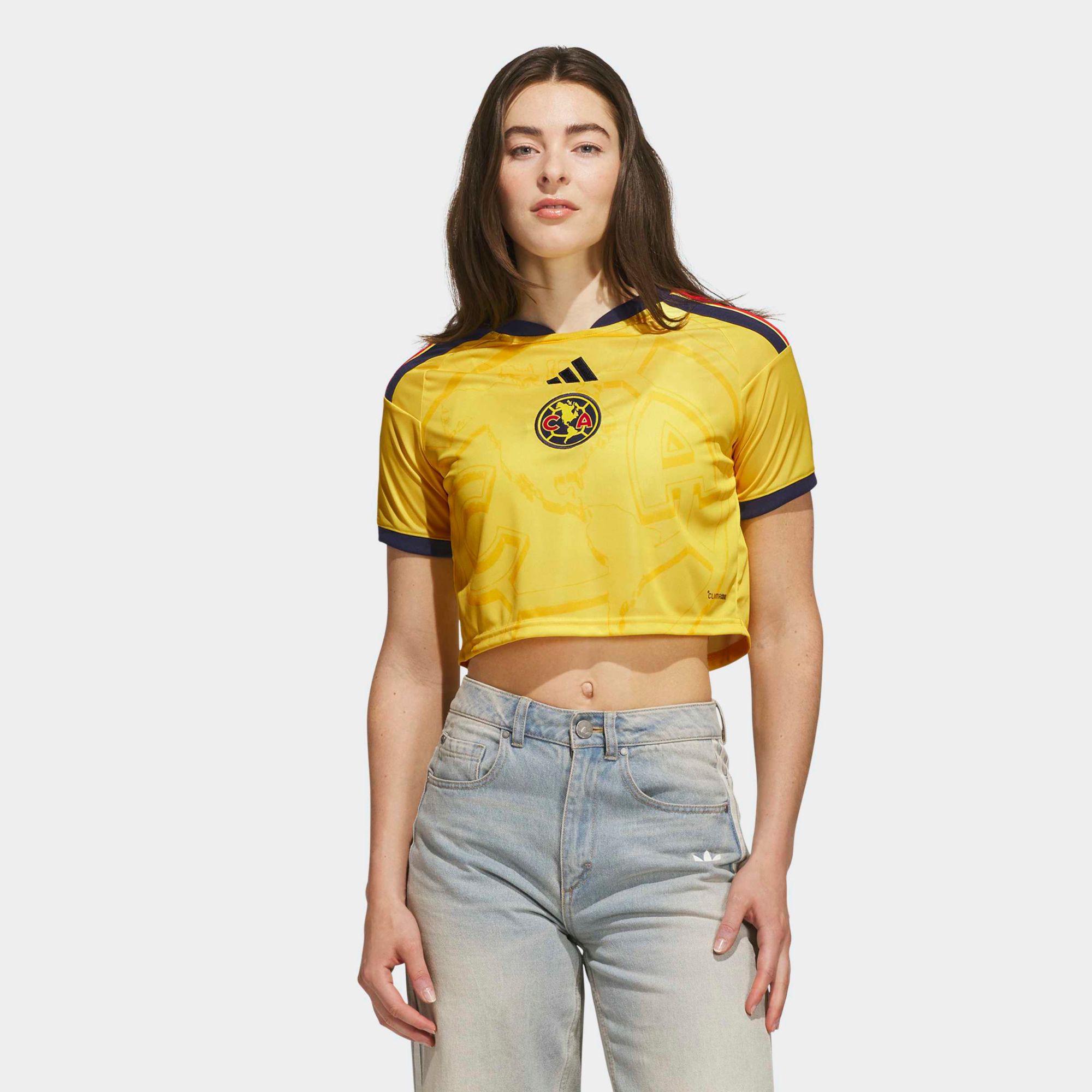 adidas Women's Club America Yellow 2026 Home Replica Jersey