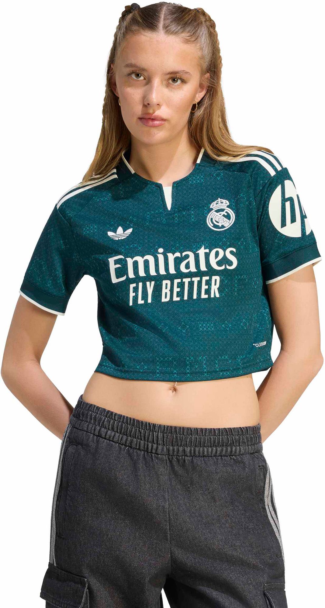 adidas Women's Real Madrid Green 2026 Away Replica Jersey