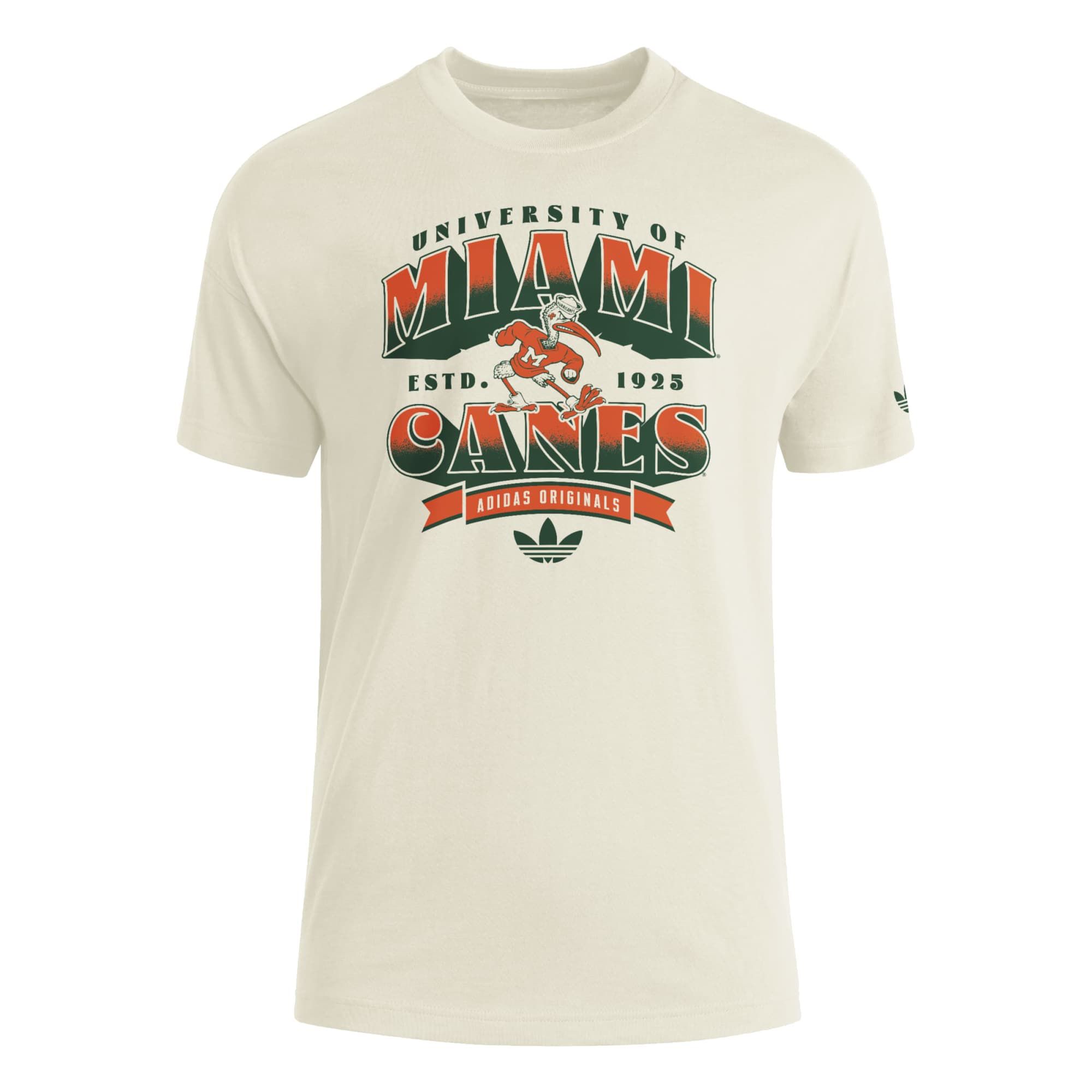 adidas Women's Miami Hurricanes Originals T-Shirt