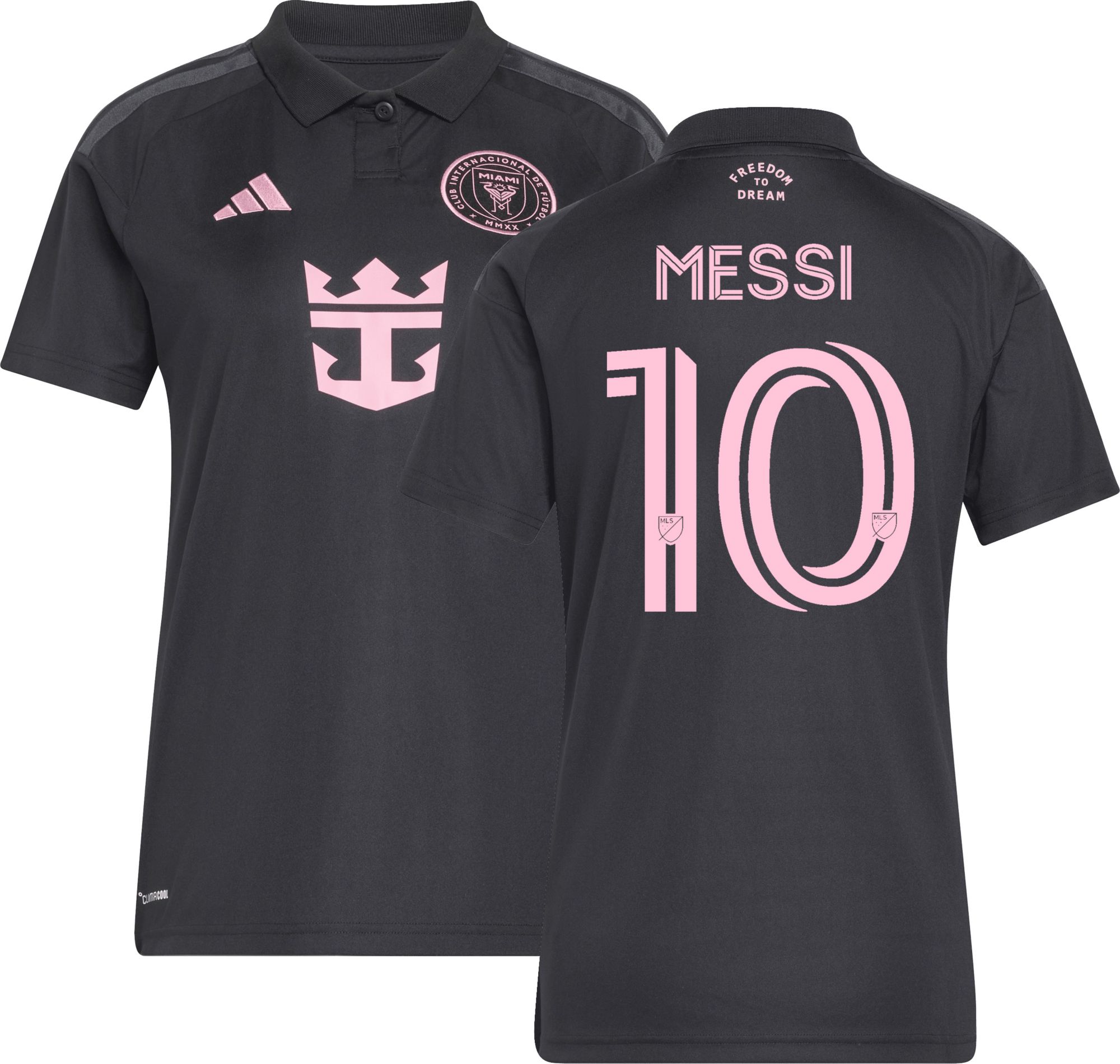adidas Women's Inter Miami CF Lionel Messi 2026 Secondary Replica Jersey