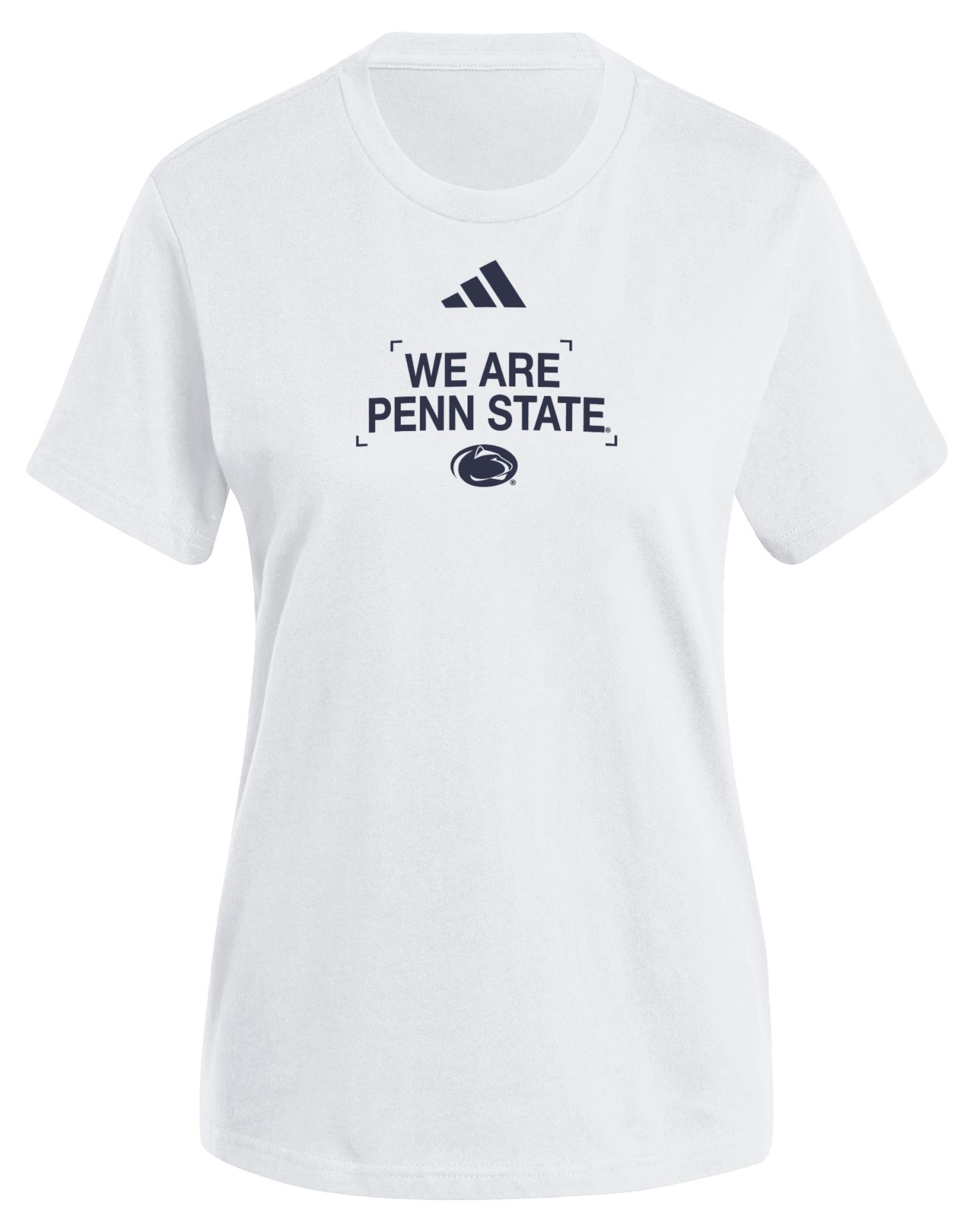 adidas Women's Penn State Nittany Lions Fresh Slogan White T-Shirt