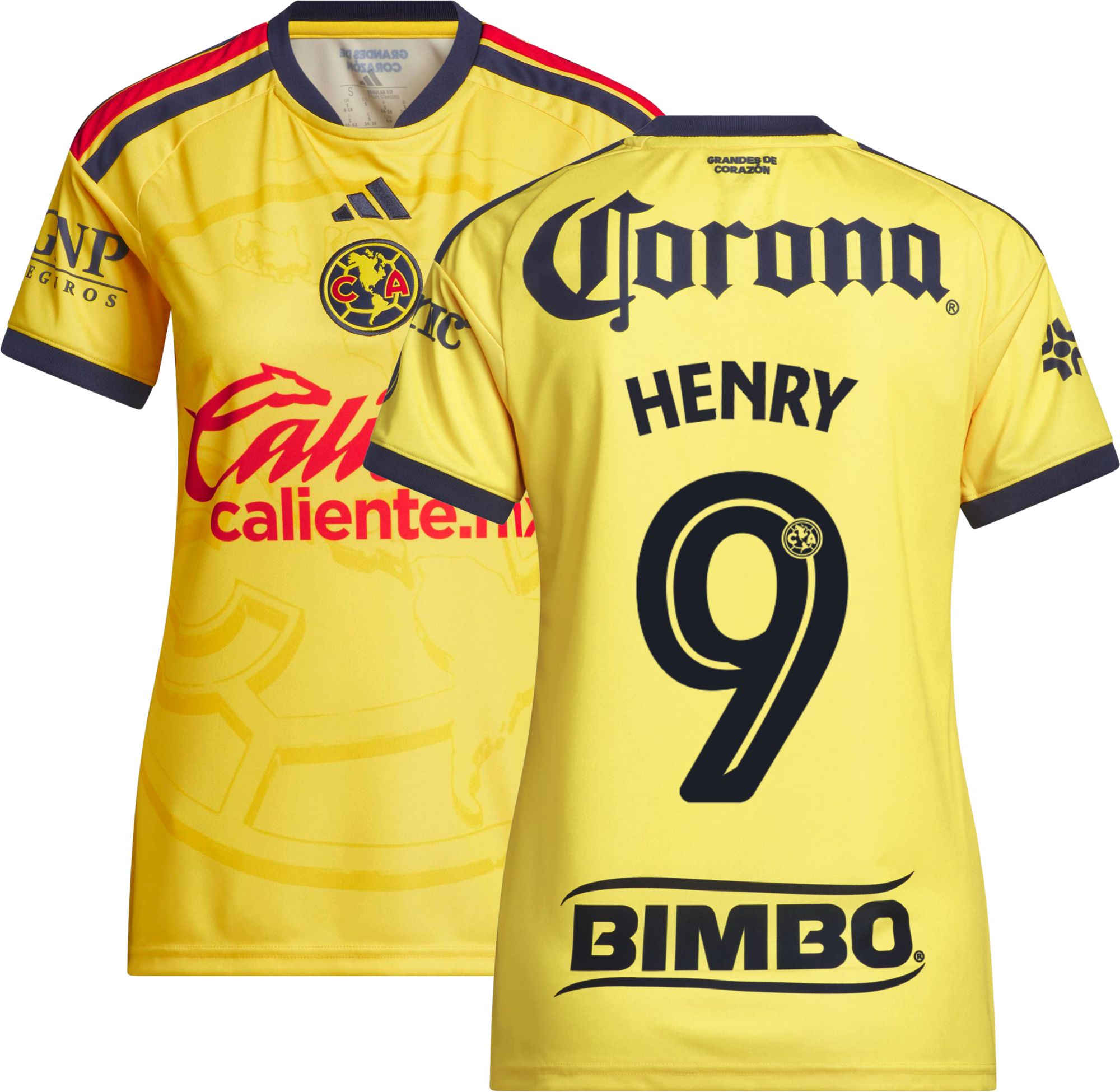 adidas Women's Club America Henry Martin 2026 Home Replica Jersey