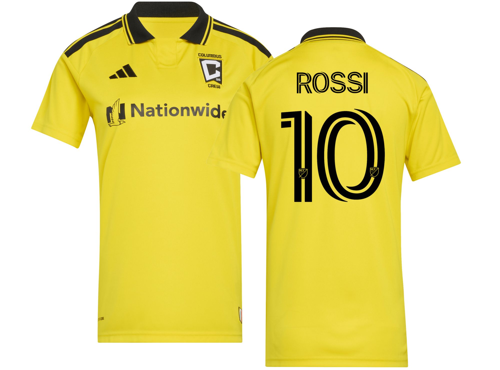 adidas Women's Columbus Crew Diego Rossi #10 2026 Primary Replica 'The Crafted for Excellence Kit' Jersey