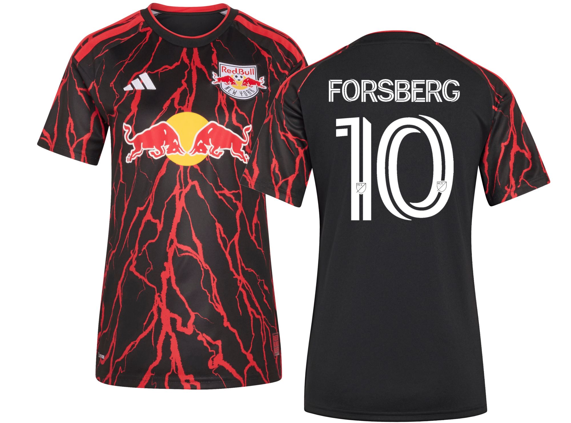 adidas Women's New York Red Bulls Emil Forsberg #10 2026 Primary Replica 'The Rooted Kit' Jersey