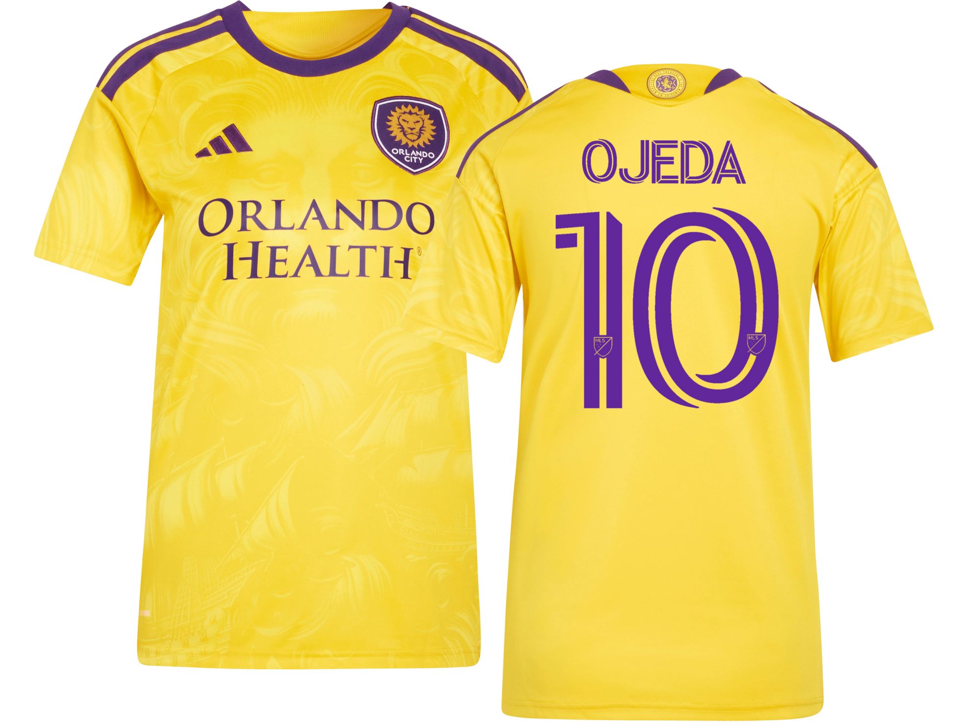 adidas Women's Orlando City Martin Ojeda #10 2026 Secondary Replica 'Sunken Treasure Kit' Jersey