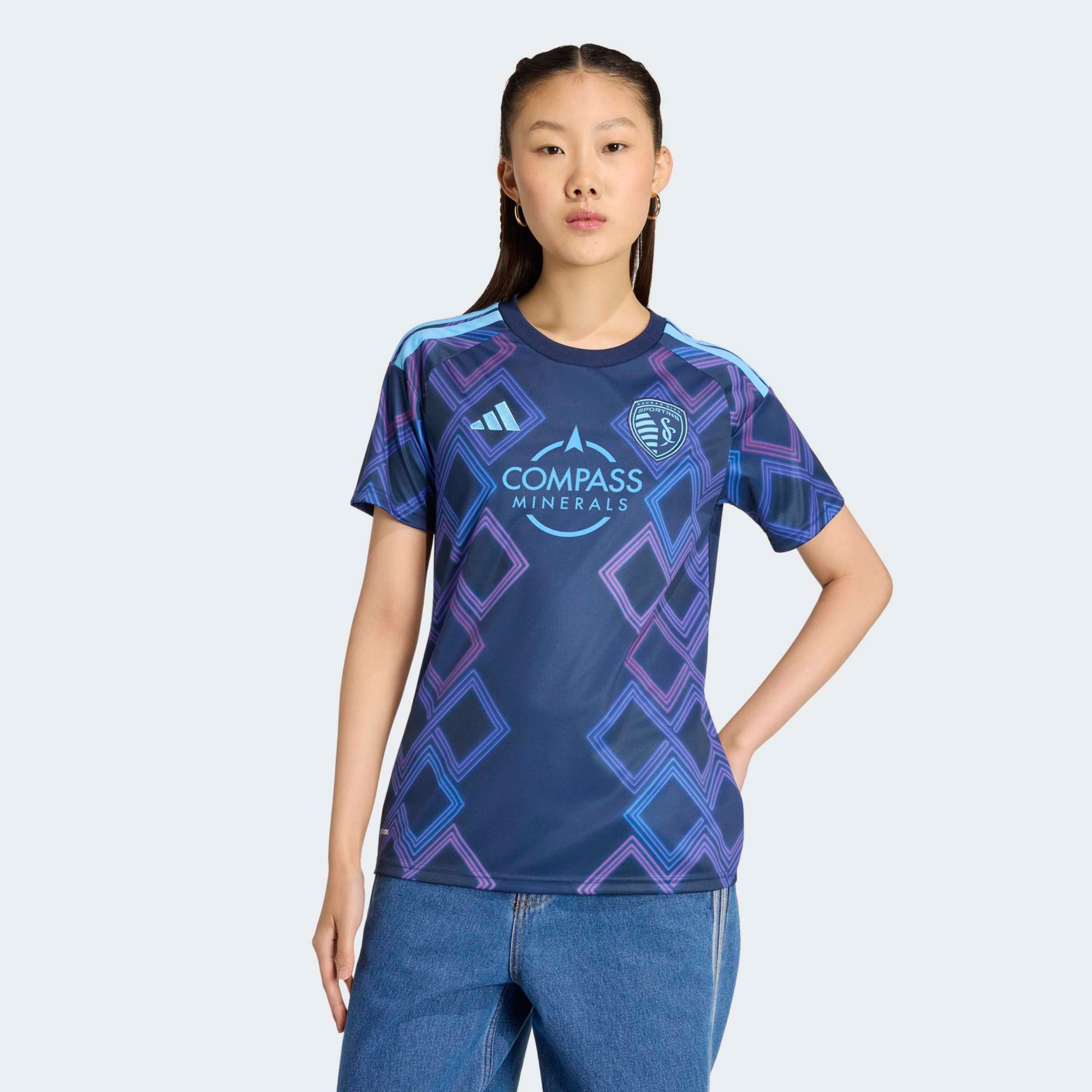 adidas Women's Sporting Kansas City 2026 Secondary Replica 'The 18th & Vine Kit' Jersey