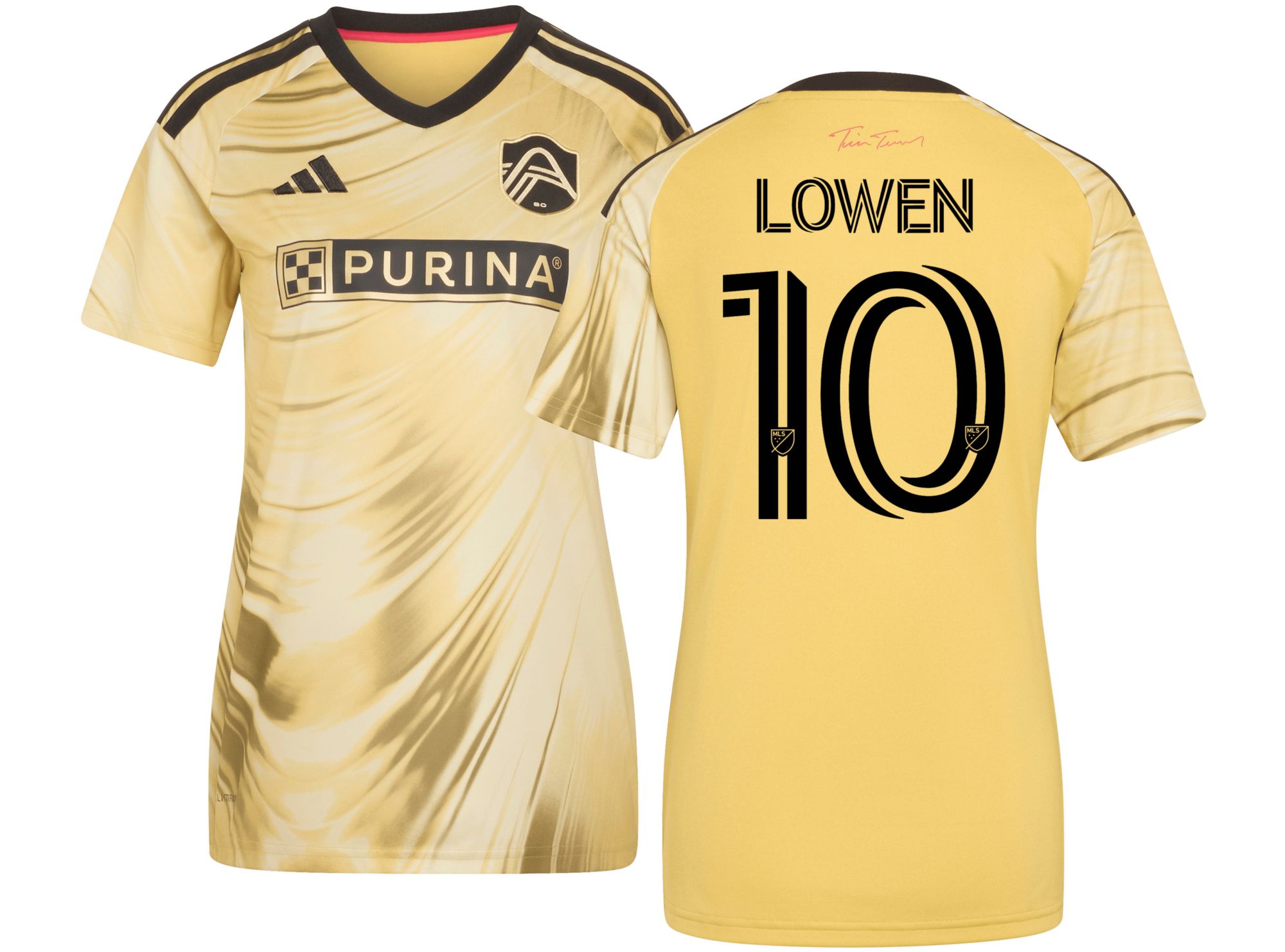 adidas Women's St. Louis City SC Eduard Lowen #10 2026 Secondary Replica 'The Tina Turner Kit' Jersey