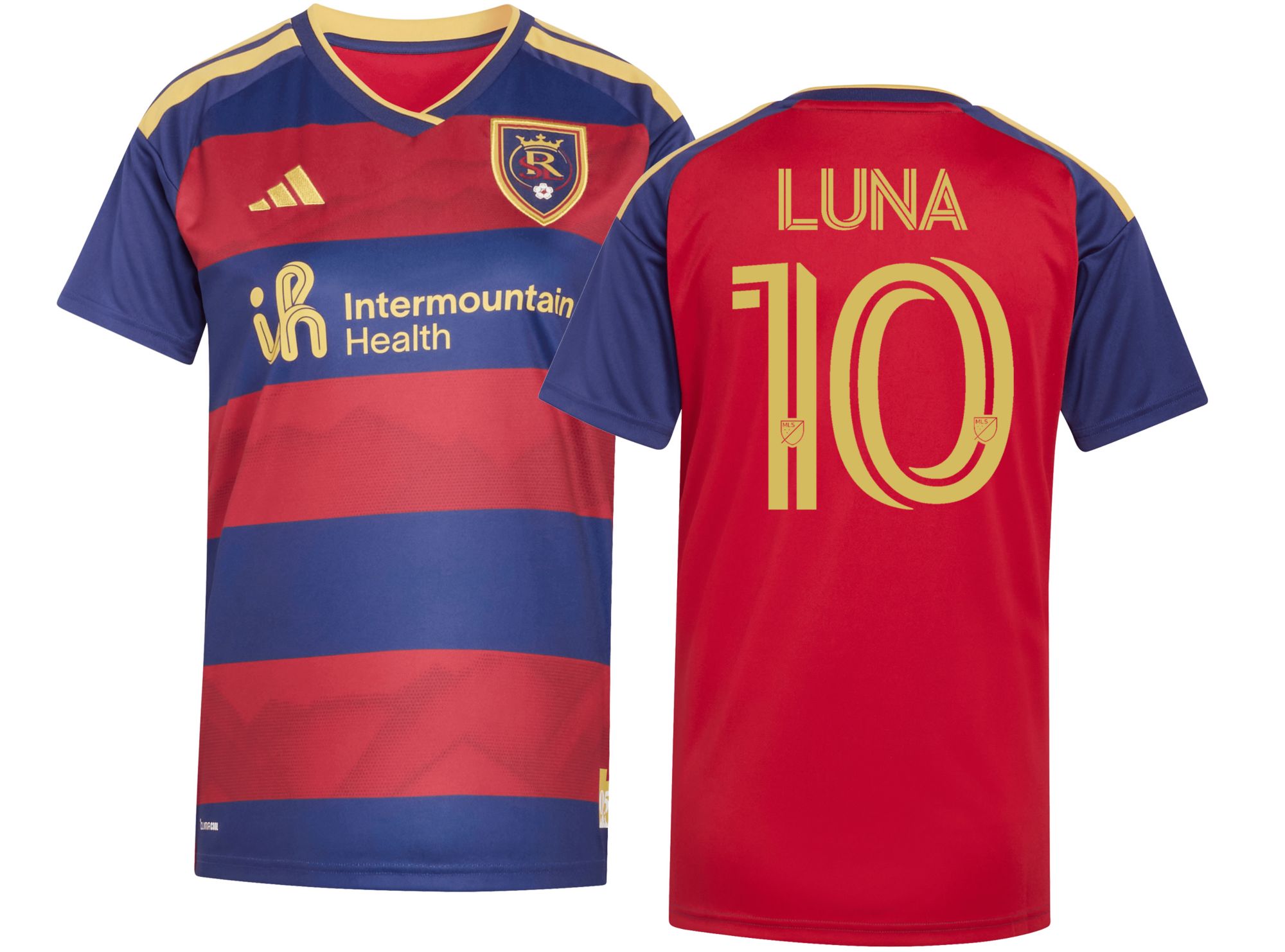 adidas Women's Real Salt Lake Diego Luna #10 2026 Primary Replica 'The Switchback' Jersey