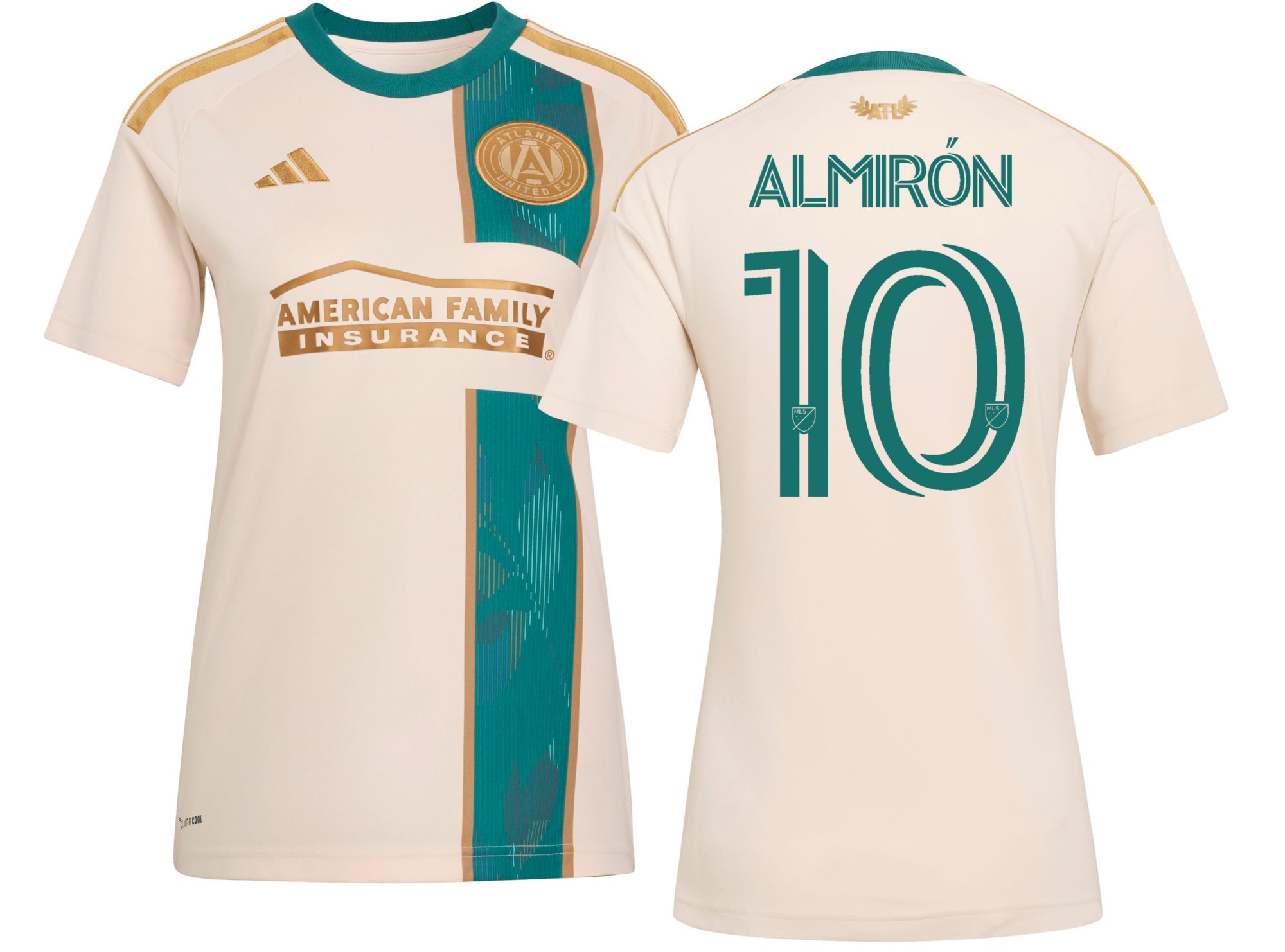 adidas Women's Atlanta United Miguel Almirón #10 2026 Secondary Replica 'Spirit of '96' Jersey