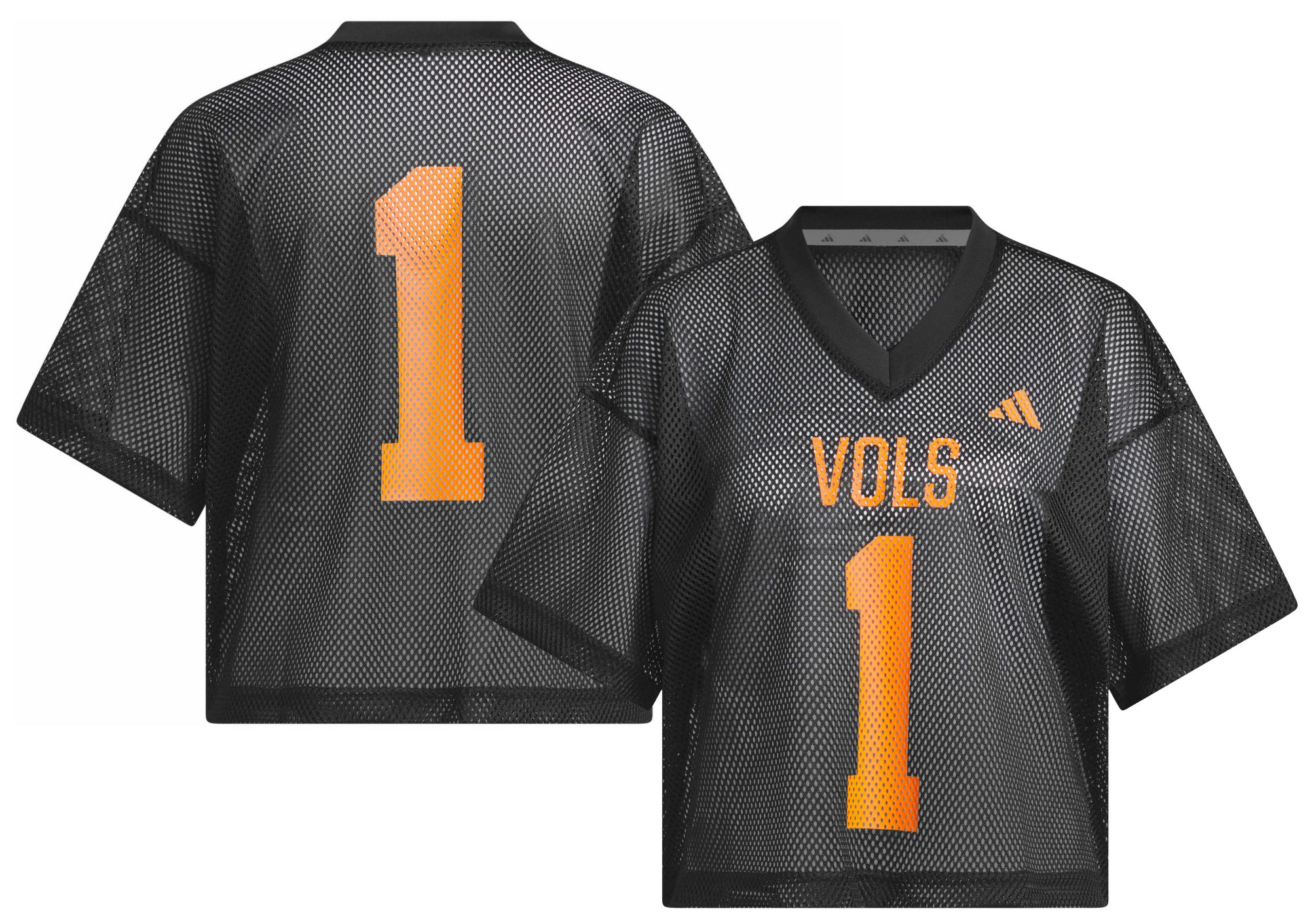 adidas Women's Tennessee Volunteers Black Sideline Jersey