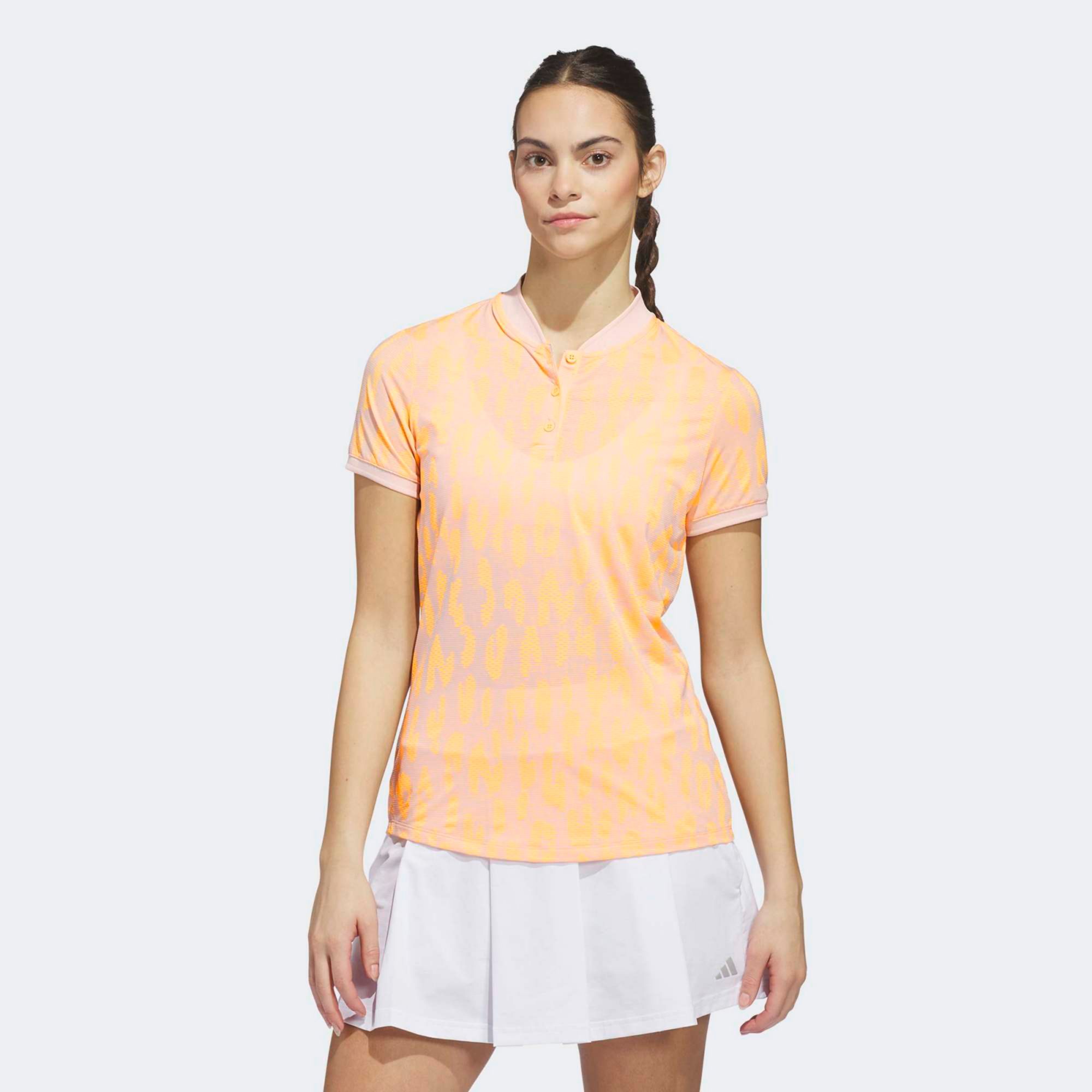 adidas Women's Ultimate365 Jacquard Climacool Golf Polo