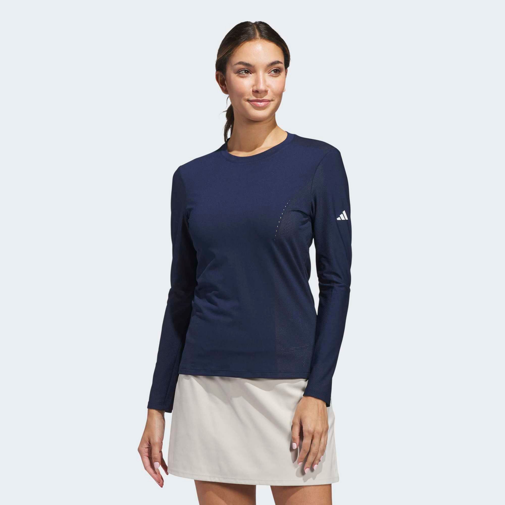 adidas Women's Ultimate365 Tour Engineered Long Sleeve Golf Shirt