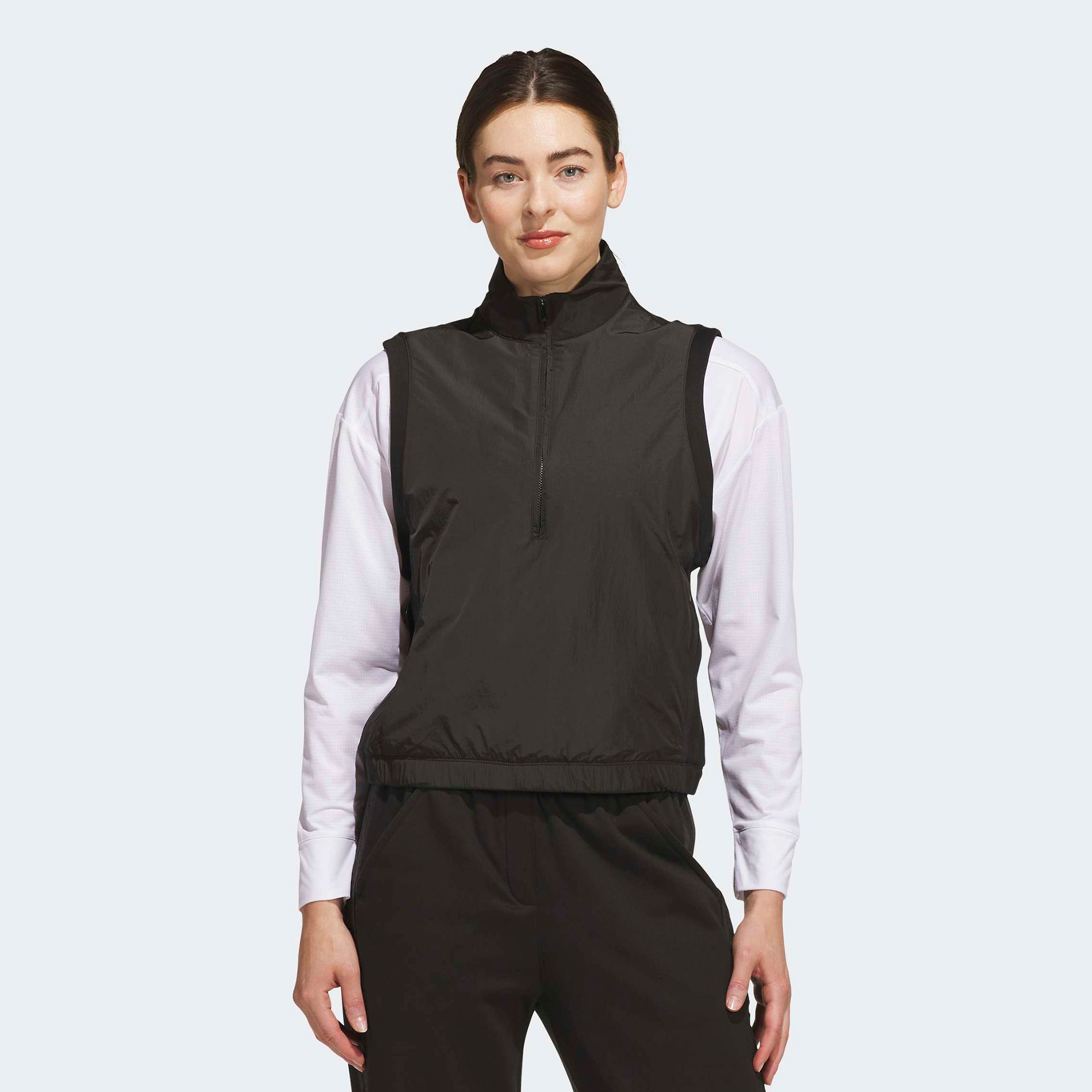 adidas Women's Beyond the Course Climawarm Half-Zip Loose Vest