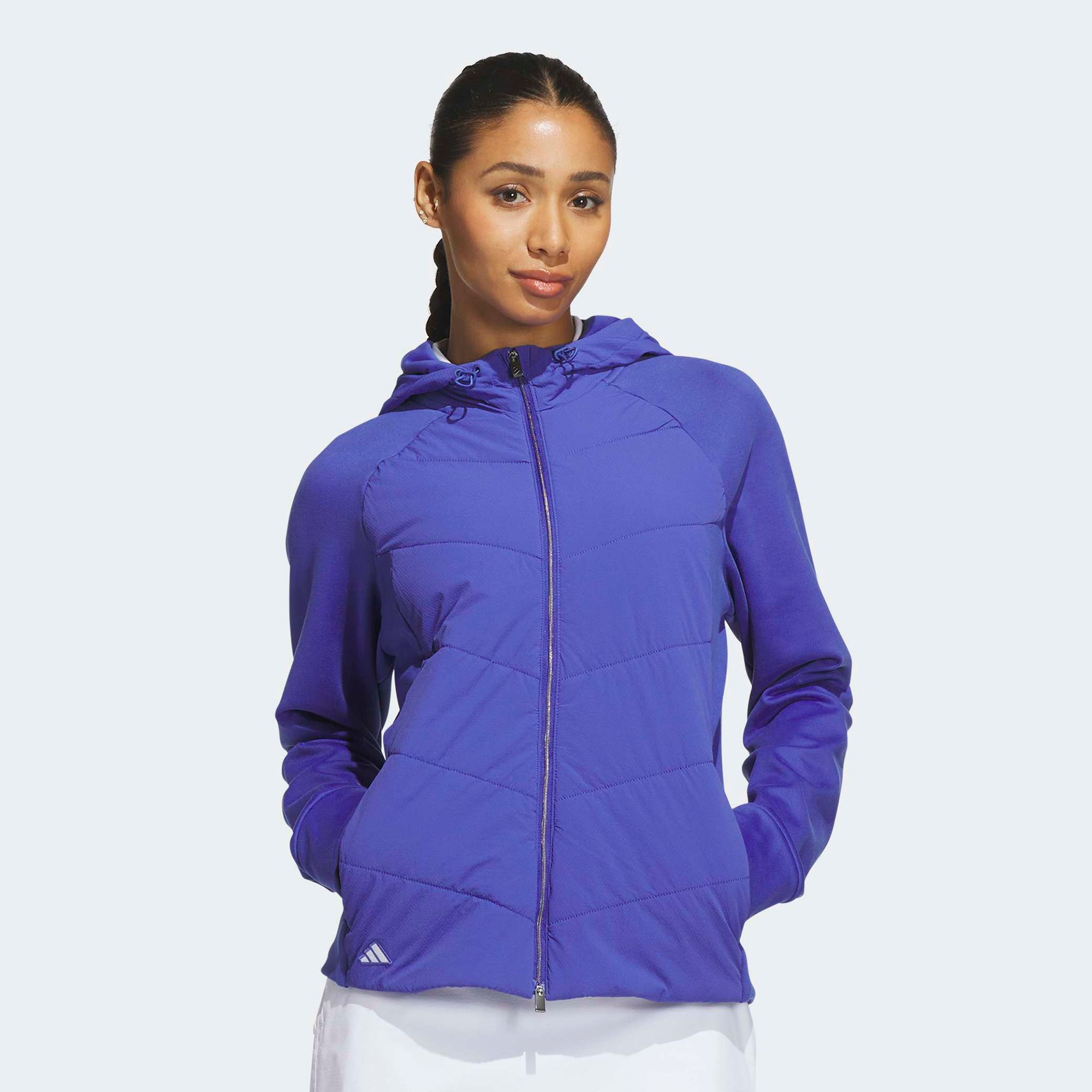 adidas Women's Ultimate365+ Course Control Quilted Hooded Jacket