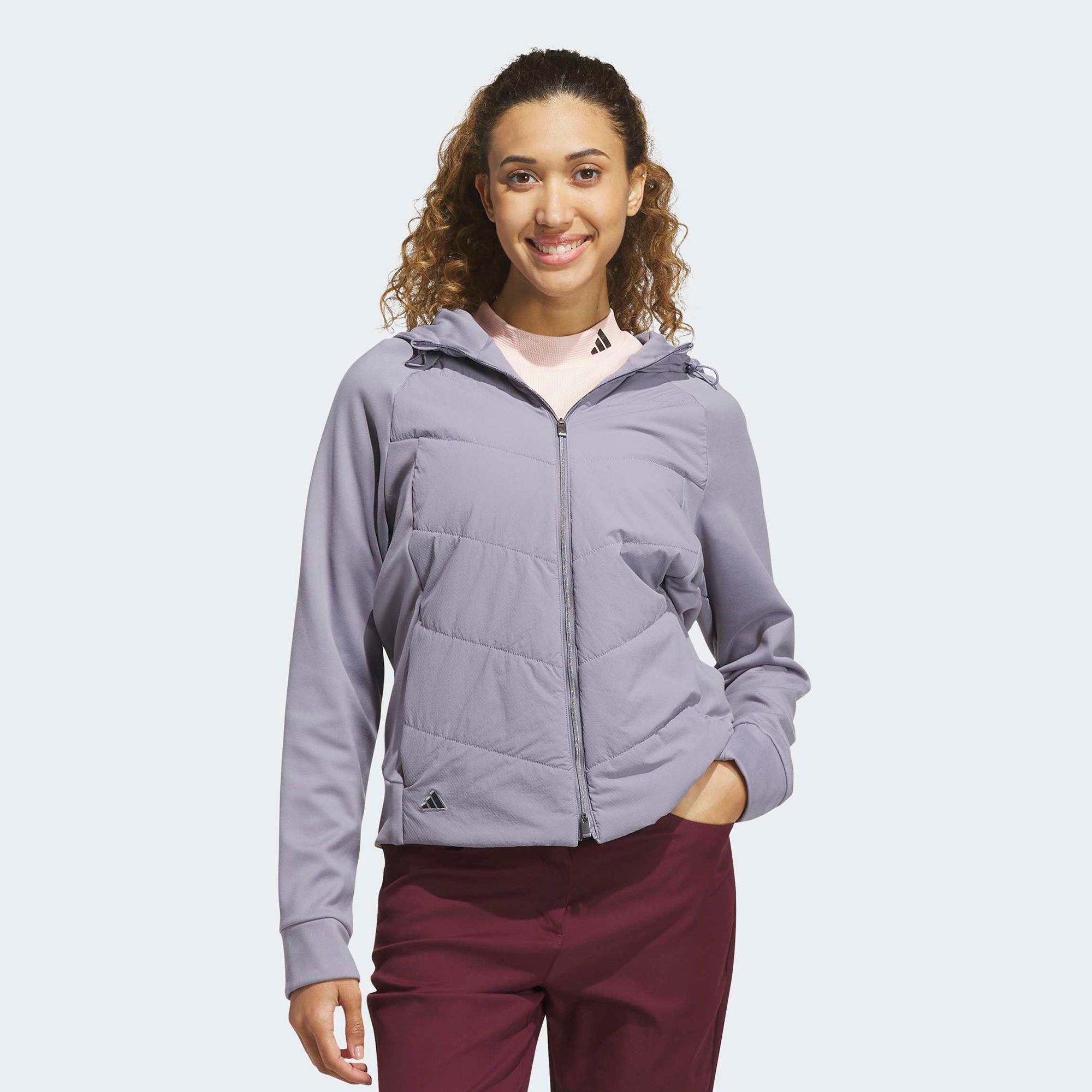 adidas Women's Ultimate365+ Course Control Quilted Hooded Jacket