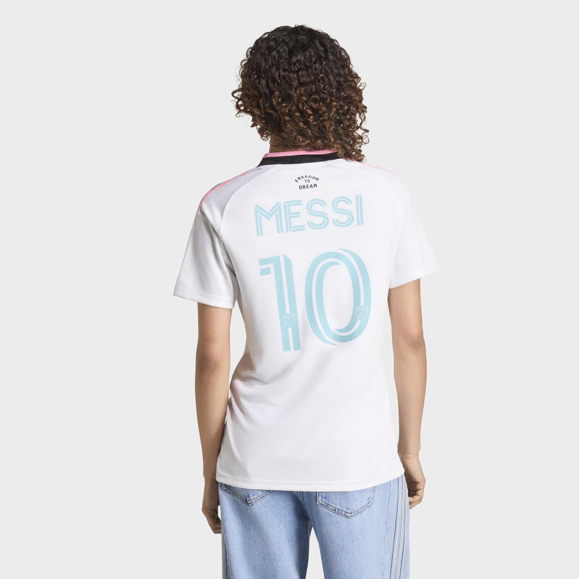 adidas Women's Inter Miami CF Lionel Messi #10 White 2026 Third Replica Jersey